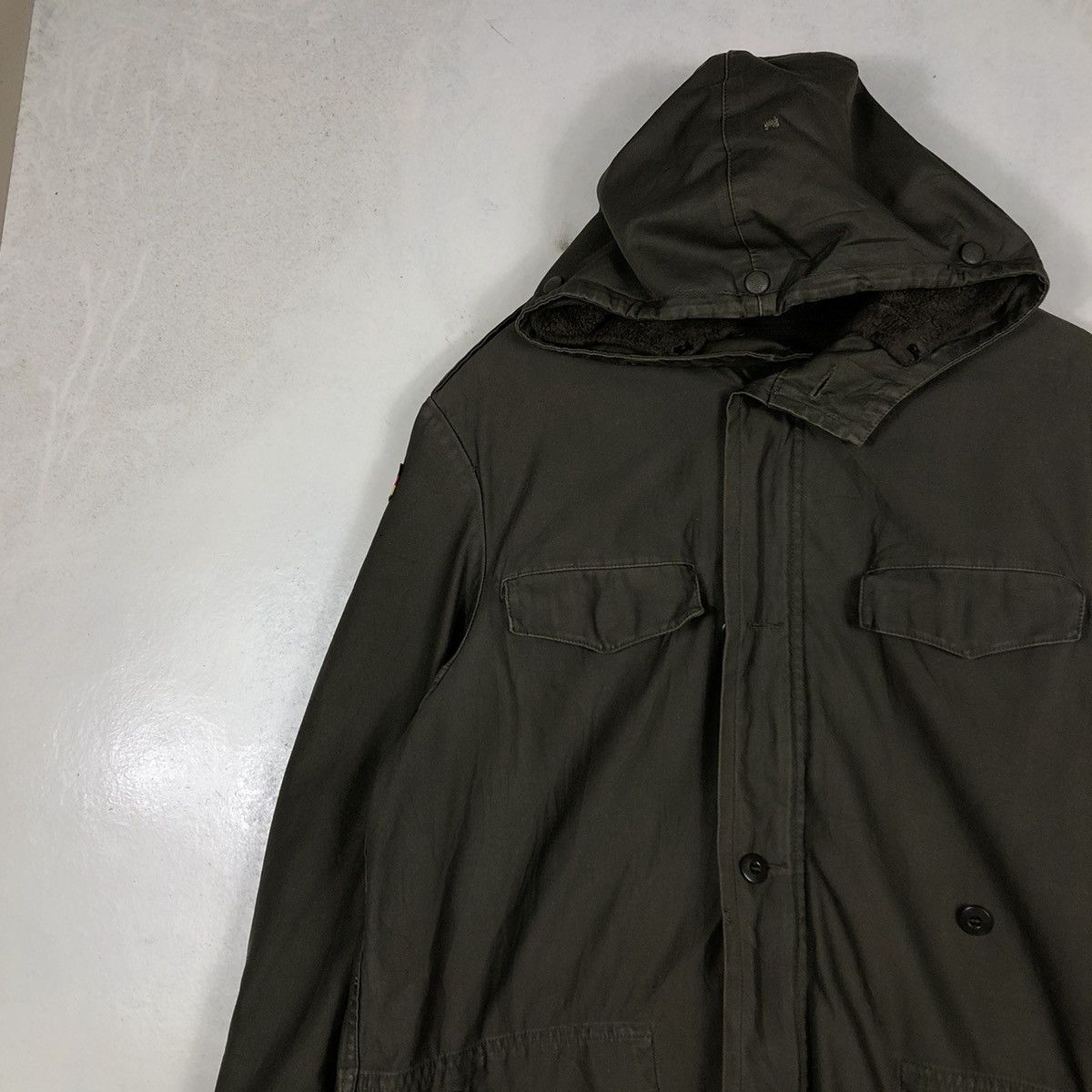 Buzz Rickson's TRUE VINTAGE 1989 SCHARRER UNTERGRIESBACH PARKA JACKET OPTI Size US M / EU 48-50 / 2 - 9 Thumbnail