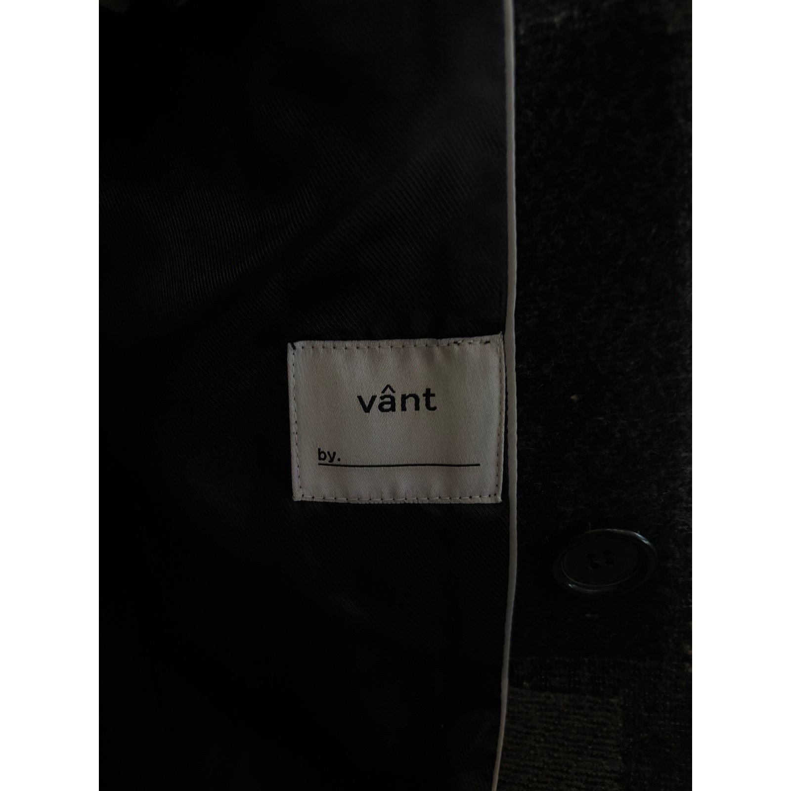 Other VÂNT Grey Patchwork Double Breasted Coat Size L (52) Size US L / EU 52-54 / 3 - 3 Thumbnail