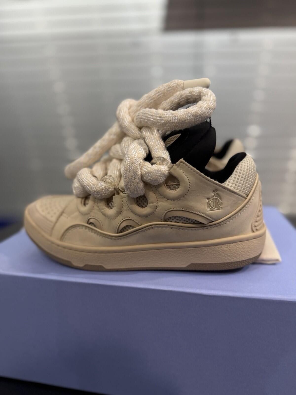 Lanvin Lanvin Curb Sneakers Tan Color Way Size 39EU/6US/5UK Size US 6 / EU 39 - 12 Thumbnail