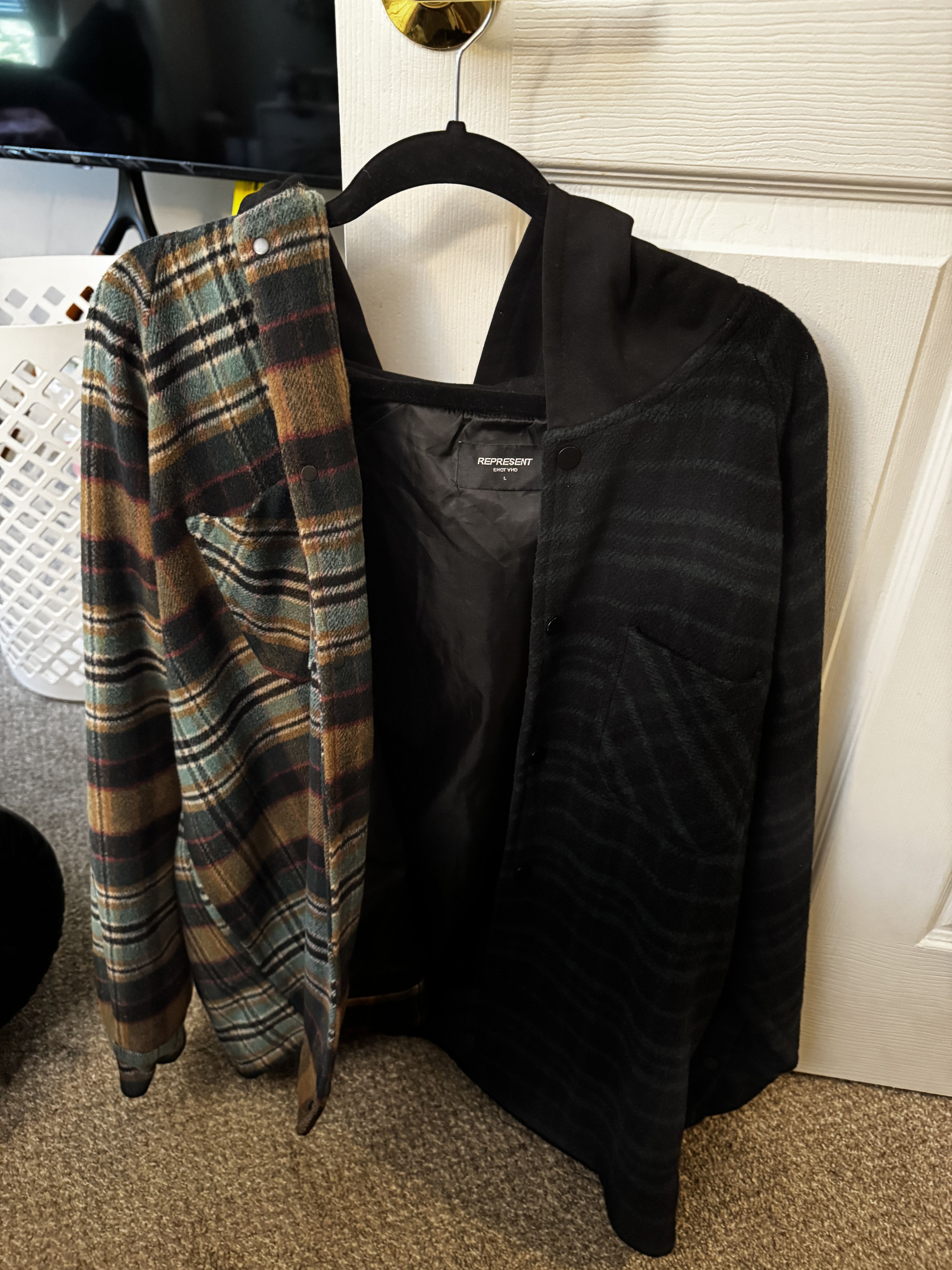Represent Clo. Represent flannel hooded jacket Size US L / EU 52-54 / 3 - 1 Preview