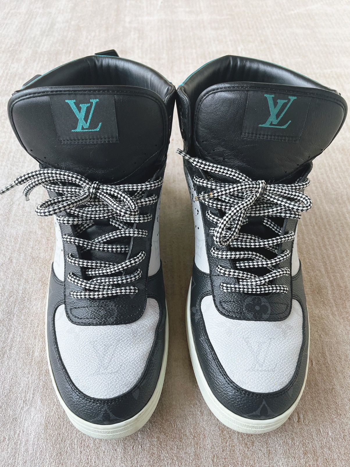 Louis Vuitton Louis Vuitton high-top sneakers Size US 9 / EU 42 - 7 Thumbnail