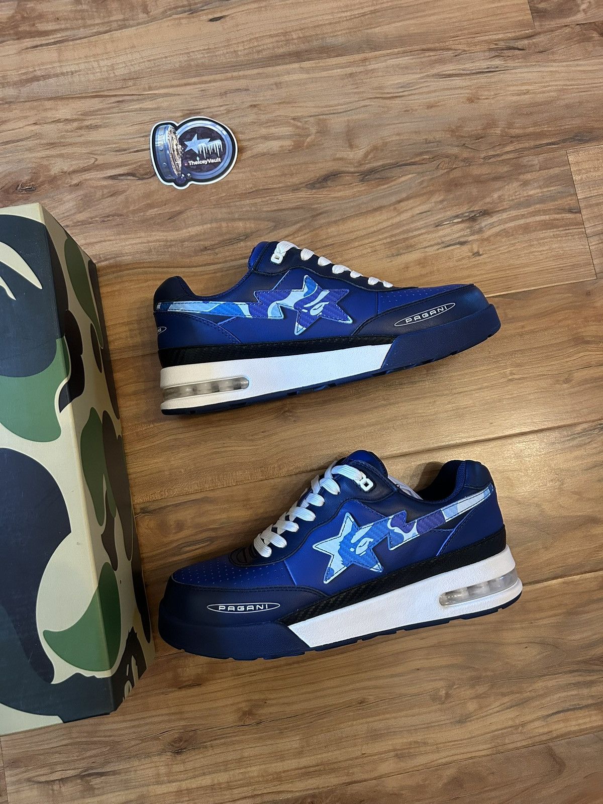 Bape NEW Bape x Pagani Roadstas Size US 9 / EU 42 - 2 Thumbnail