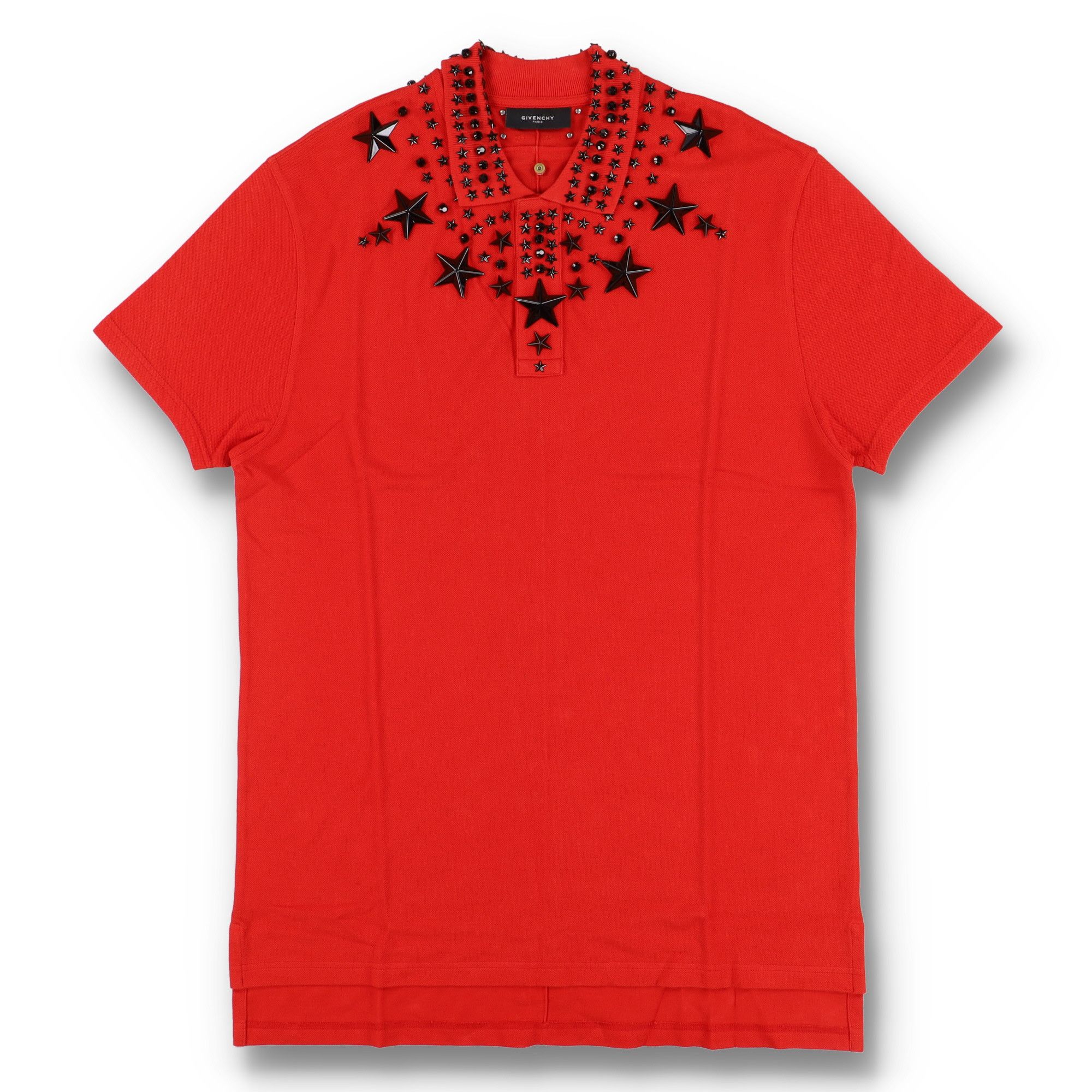 Givenchy SS14 STARS POLO RED | Grailed