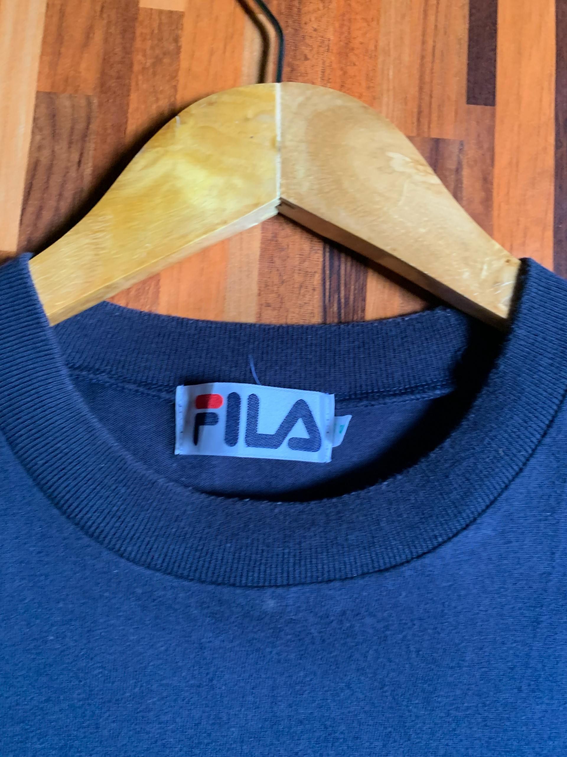 Fila Vintage Fila shingle stitch Spell Out made in japan Size US L / EU 52-54 / 3 - 4 Thumbnail