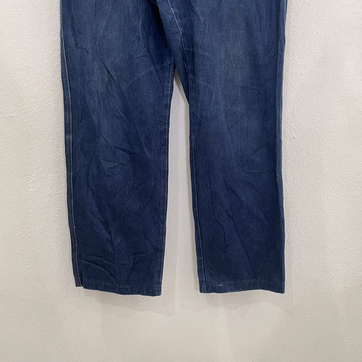 Lancel Vintage Lancel Spellout Logo Denim Jeans Size US 35 - 10 Thumbnail