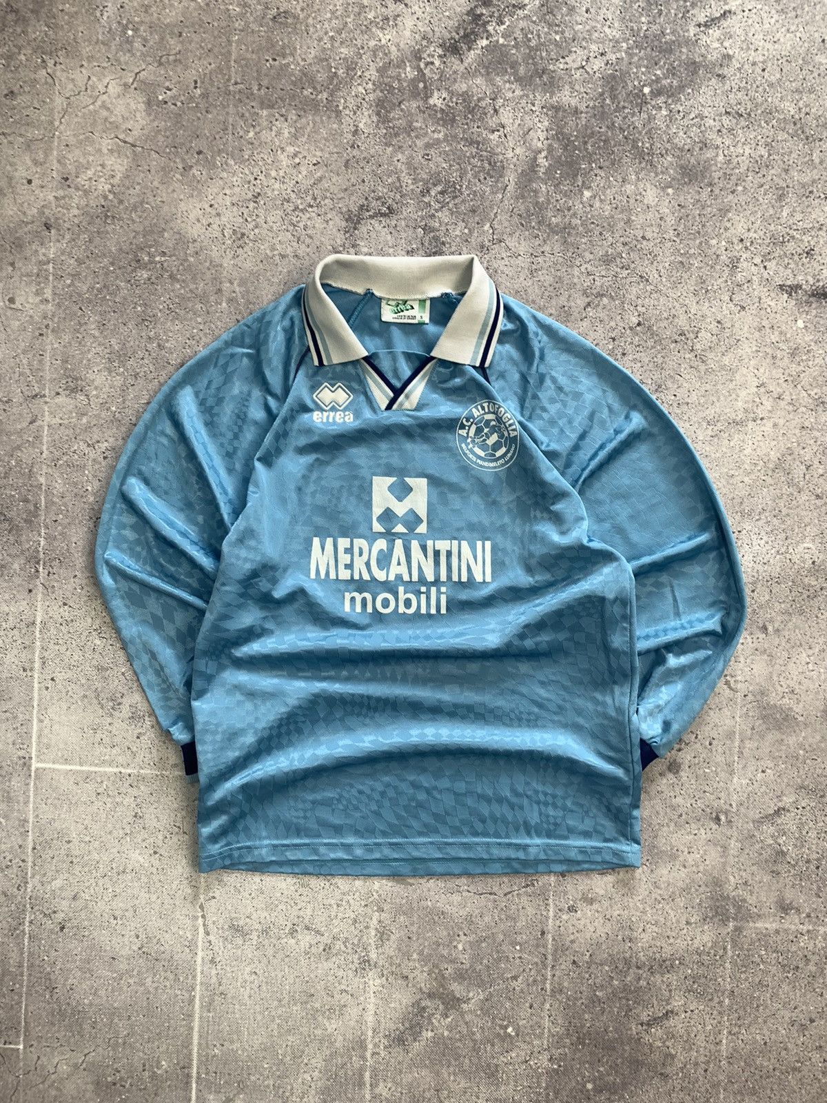 Errea × Vintage Vintage Football Long Sleeve Adidas Blockcore streetwear Size US M / EU 48-50 / 2 - 1 Thumbnail