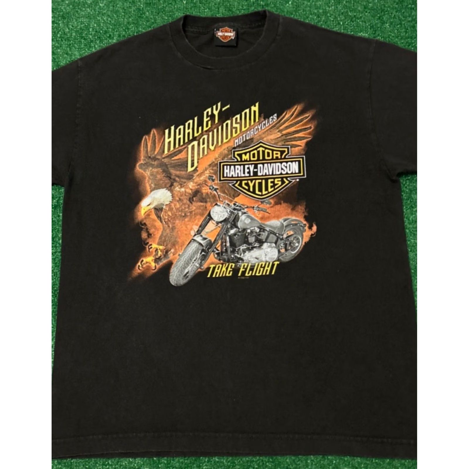 Harley Davidson VINTAGE Harley-Davidson Shirt Mens Large Biker Eagle Florida 2020 90s Y2K Style Mens Size US L / EU 52-54 / 3 - 4 Thumbnail