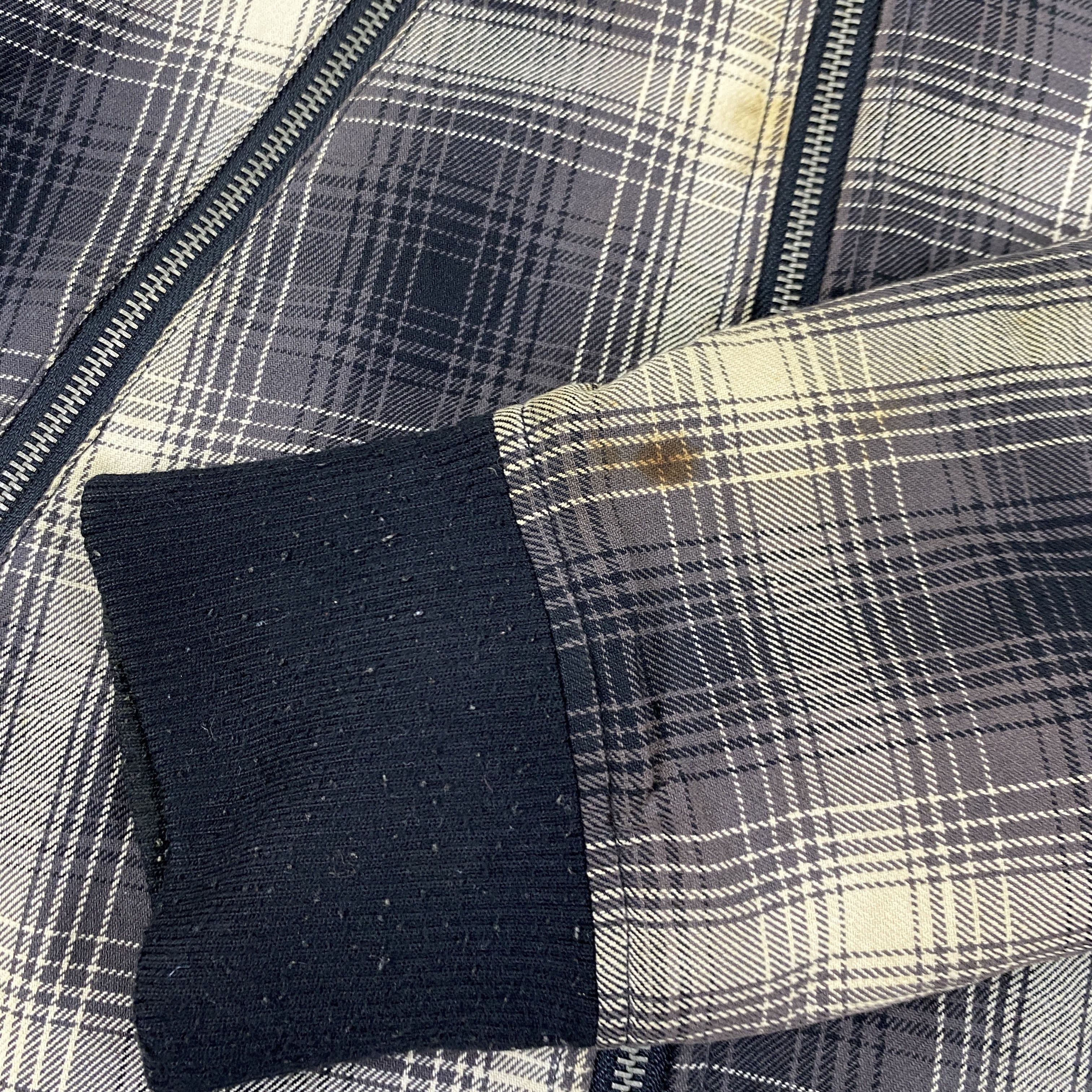 Japanese Brand Soveso Plaid Zipper Jacket- J432 Size US S / EU 44-46 / 1 - 8 Thumbnail