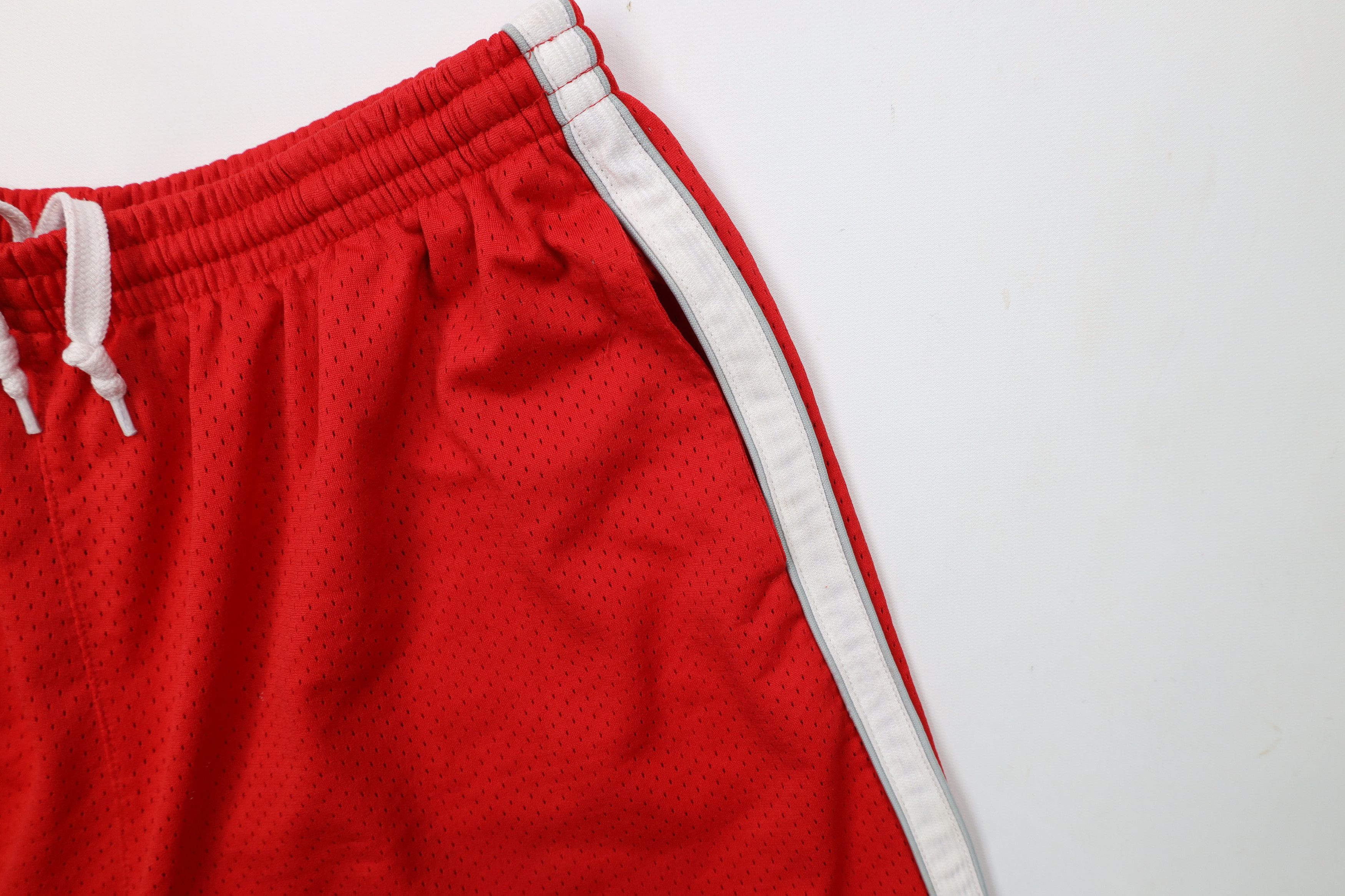Starter × Vintage Vintage 90s Starter Ohio State University Basketball Shorts Size US 34 / EU 50 - 8 Thumbnail