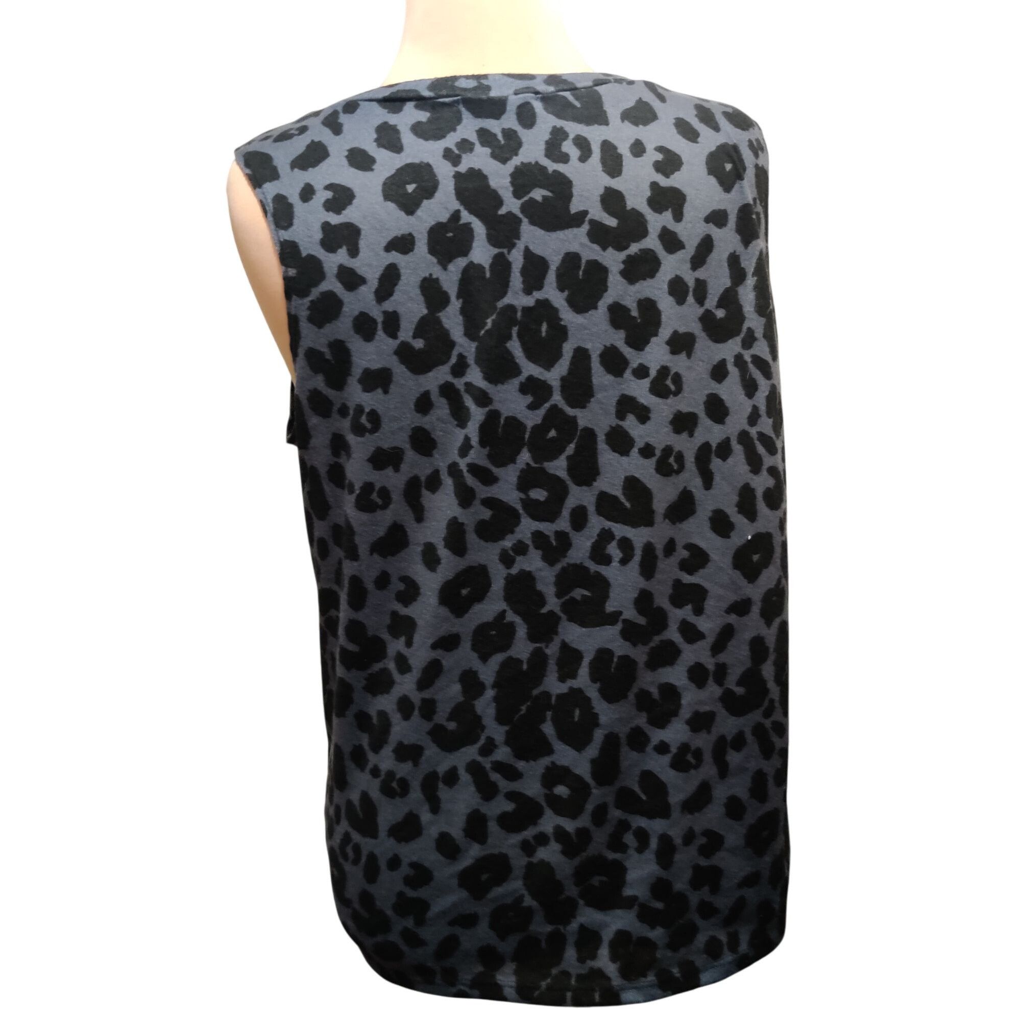 Other Mint Play Pink XL Black Gray Animal Print Sleeveless Tank To Size XL / US 12-14 / IT 48-50 - 4 Thumbnail