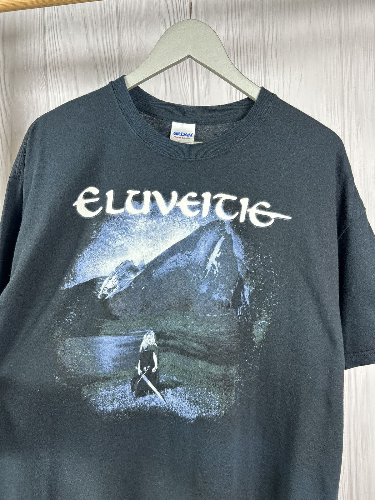 Band Tees Vintage Eluveitie Inis Mona Metal Band T-Shirt Size US XL / EU 56 / 4 - 6 Thumbnail