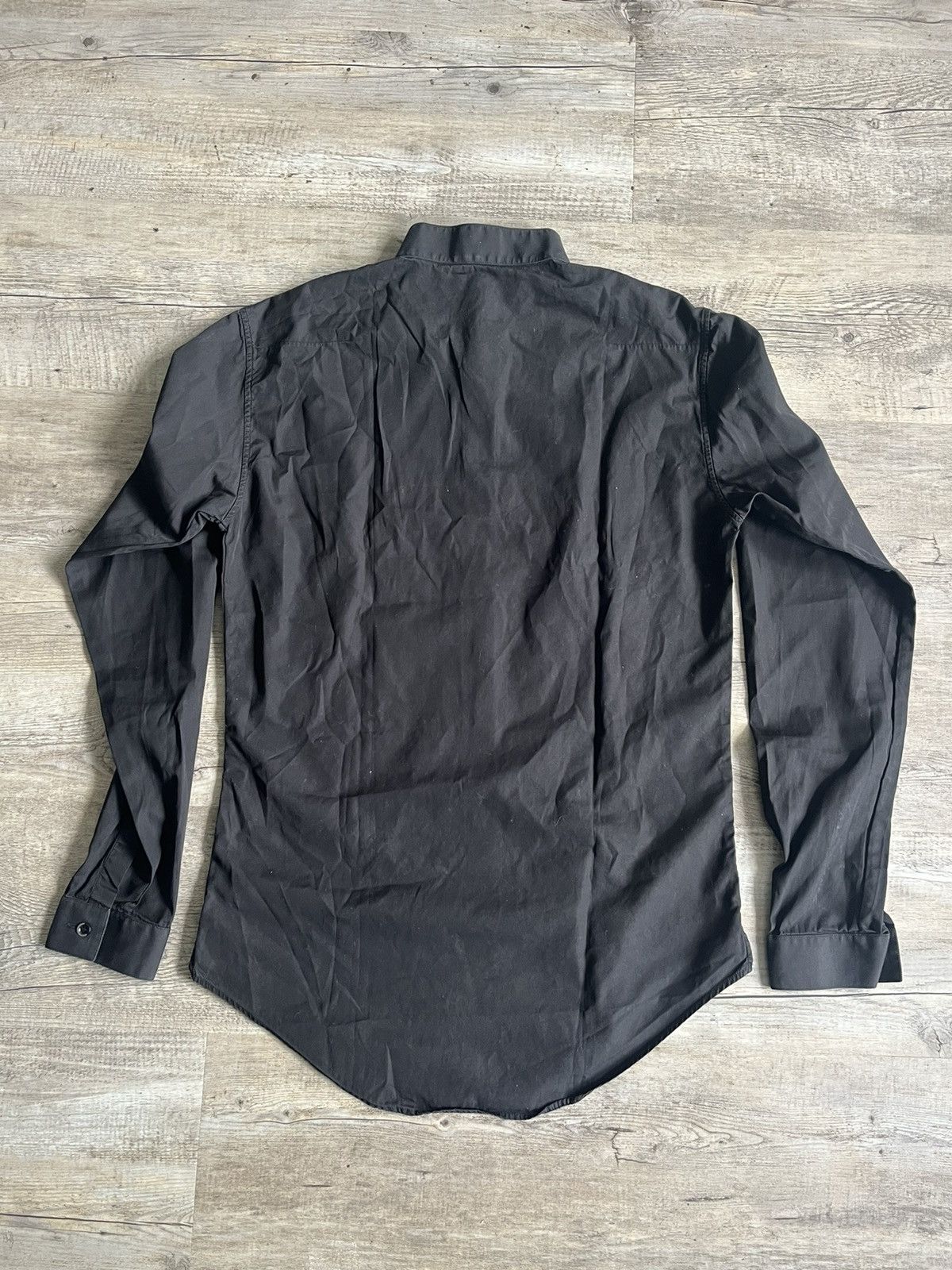 Dior × Hedi Slimane SS08 Dior Homme Standing Inverted Collar Shirt Size US M / EU 48-50 / 2 - 2 Thumbnail