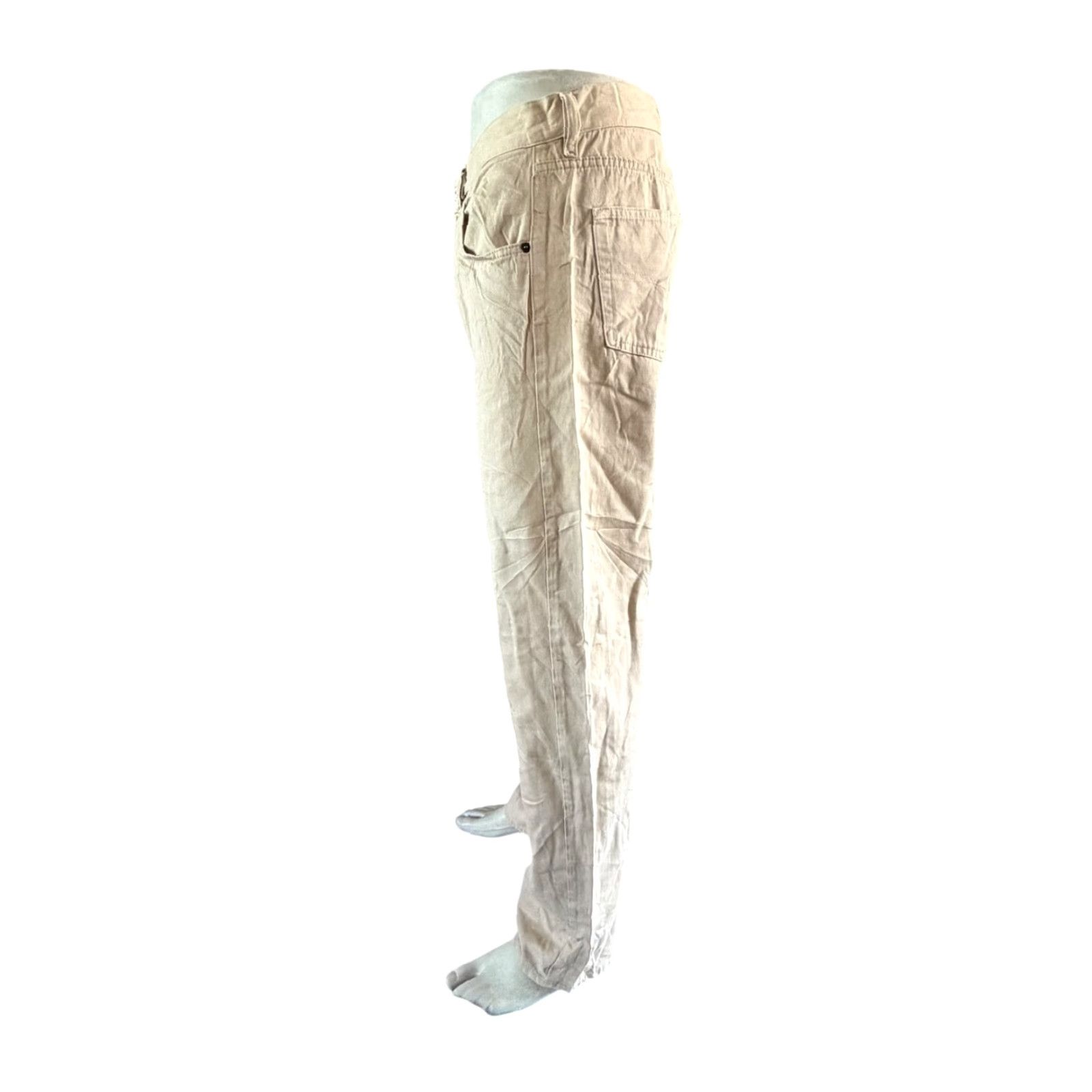 Diesel DIESEL Industry “Cheyenne” Denim Jeans 34 L32 Beige Made in Italy Size US 34 / EU 50 - 7 Thumbnail