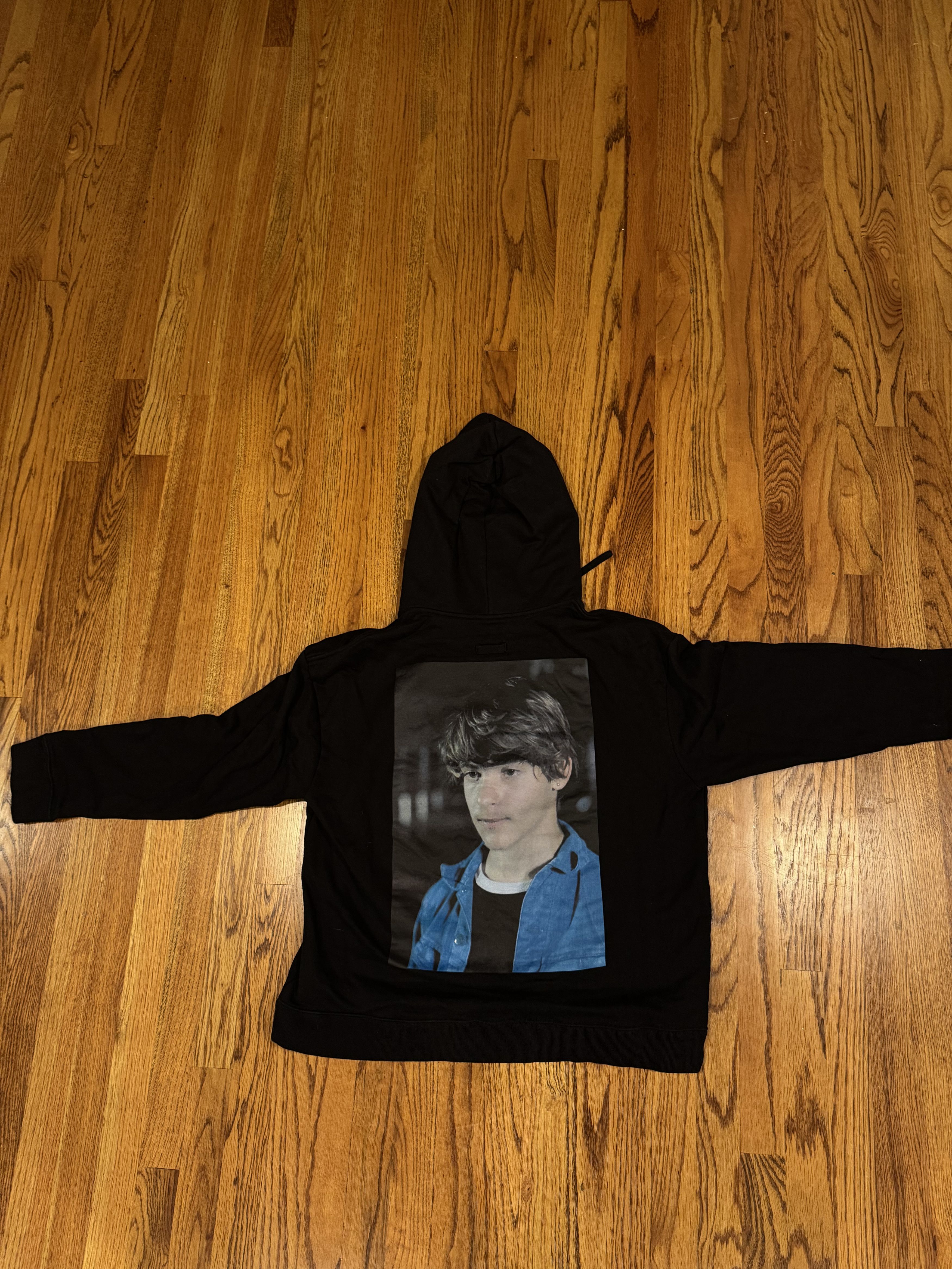 Super Rare AW18 Raf Simons Christiane F hoodie LARGE
