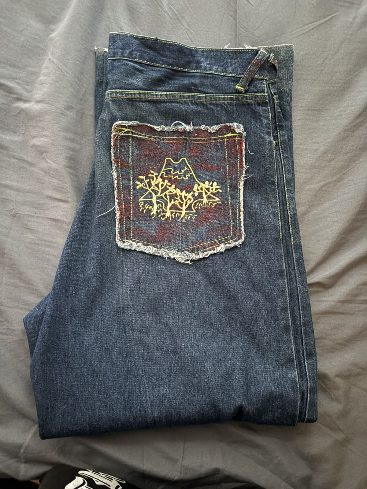Red Monkey dark blue red monkey jeans Size US 38 / EU 54 - 1 Thumbnail