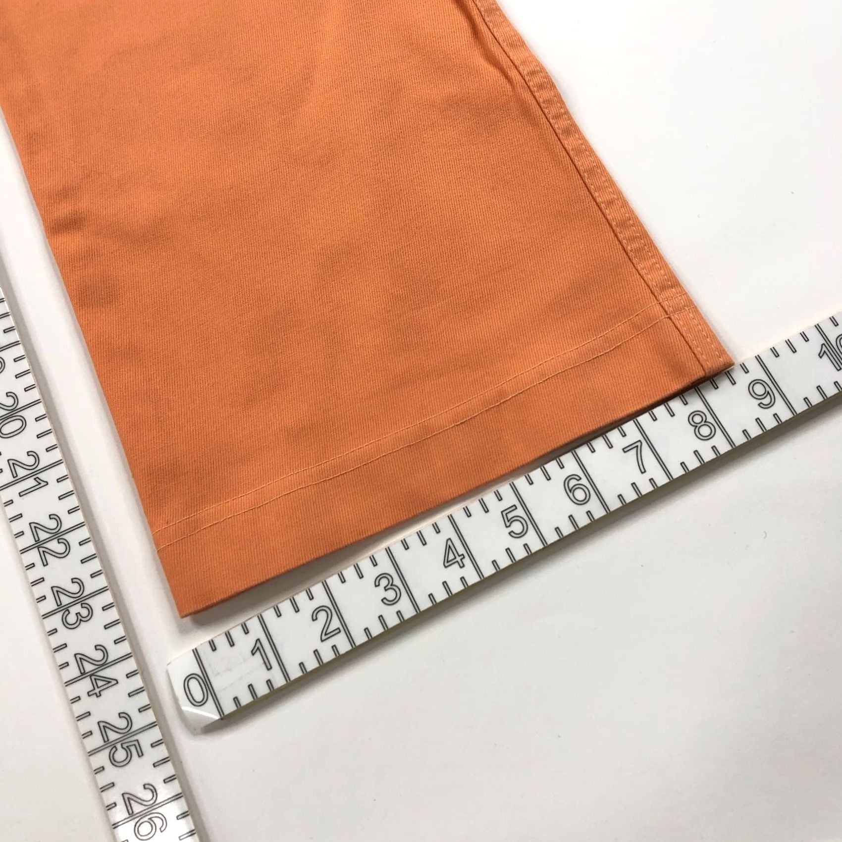 Vintage Cache 6 Cotton Mid Rise Crop Capri Pants 6 Orange Capri Pants Women Regular Inseam 24in Cow-? Size 28" / US 6 / IT 42 - 5 Thumbnail