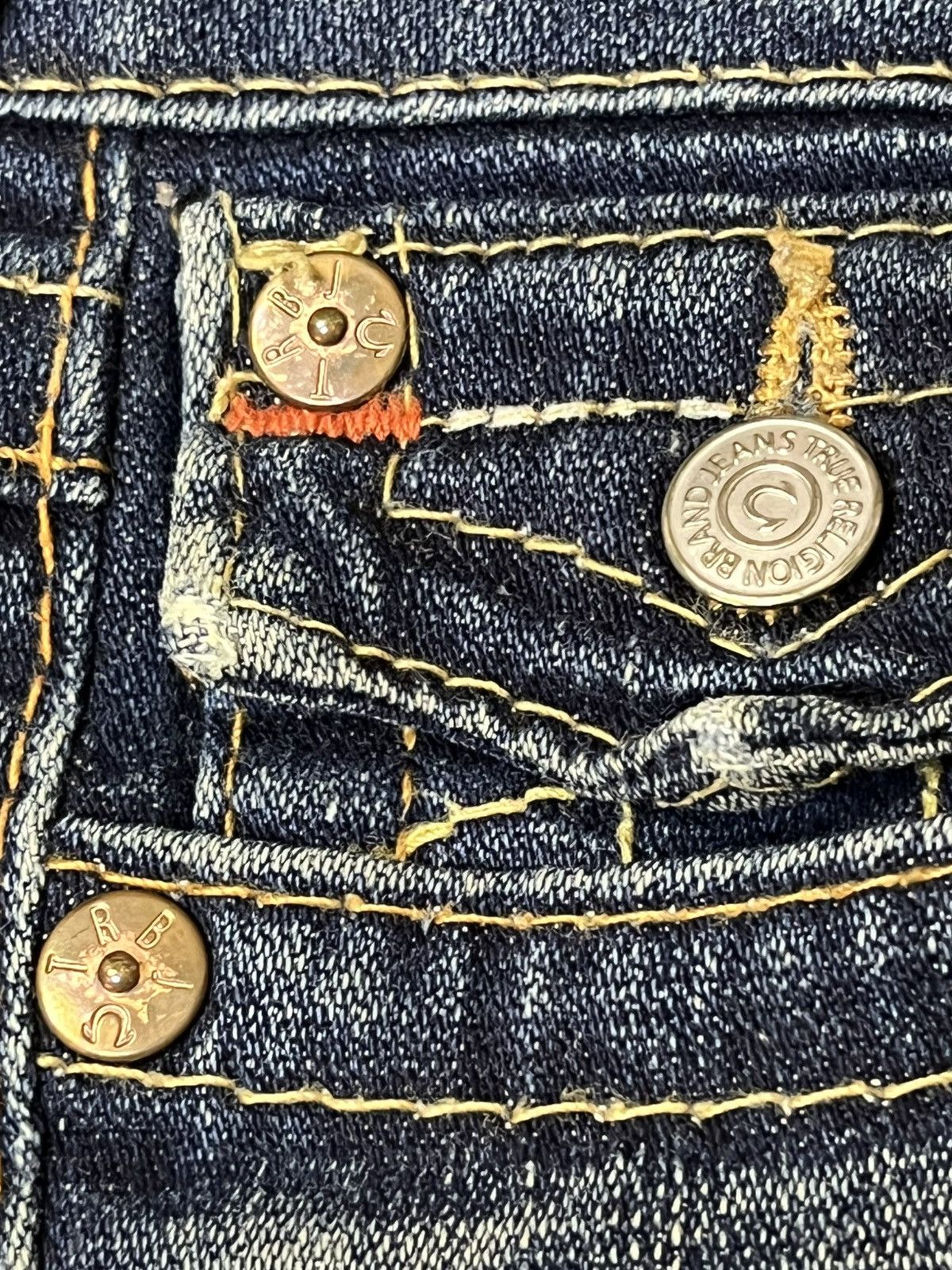 True Religion SICK🔥TRUE RELIGION JOEY flared low rise jeans Size US 28 / EU 44 - 15 Thumbnail