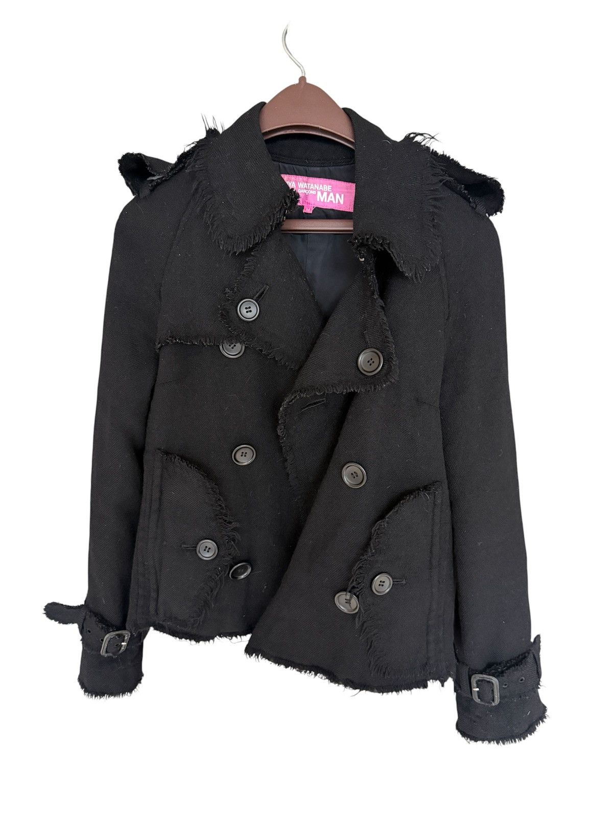 Junya Watanabe Junya Watanabe Comme Des Garcons F/W04 Belted Jacket Size US S / EU 44-46 / 1 - 1 Thumbnail