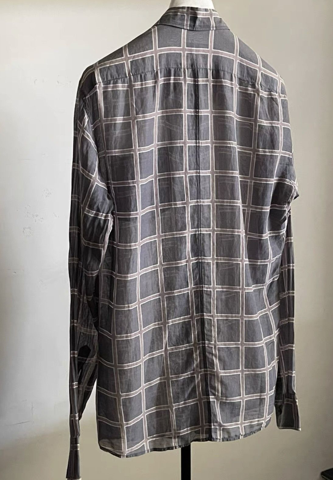 Dries Van Noten Dries Van Noten｜08aw plaid check shirt Size 48S - 6 Thumbnail