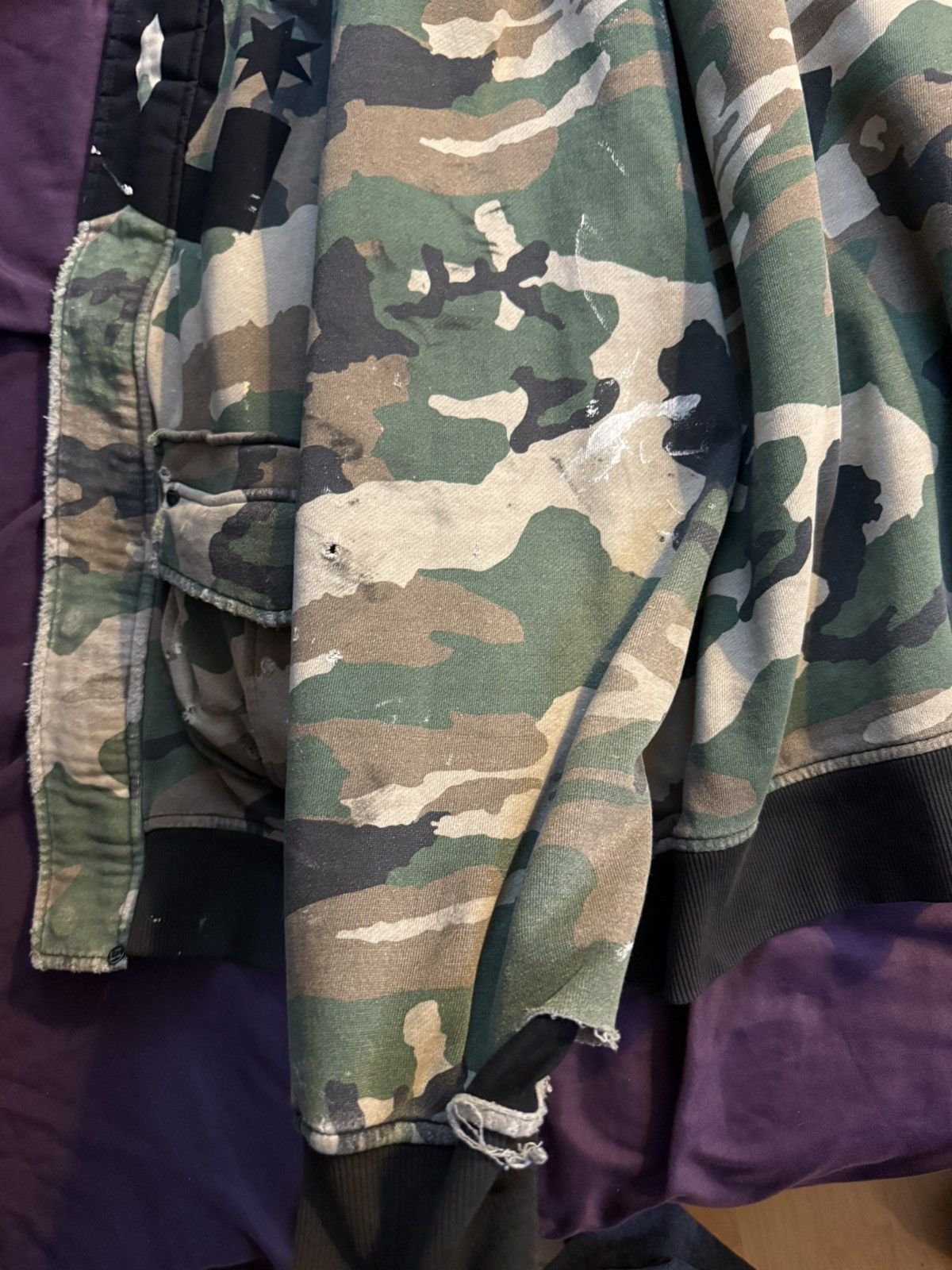 DC Dc skateboarding hoodie camo mens large Size US L / EU 52-54 / 3 - 9 Thumbnail