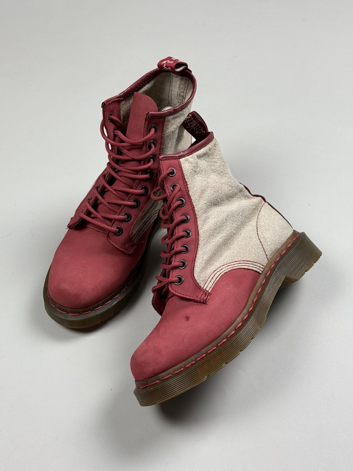 Dr. Martens Dr. Martens 1460 Ladies Leather Combat Boots Shoes Size US 6 / IT 36 - 16 Thumbnail