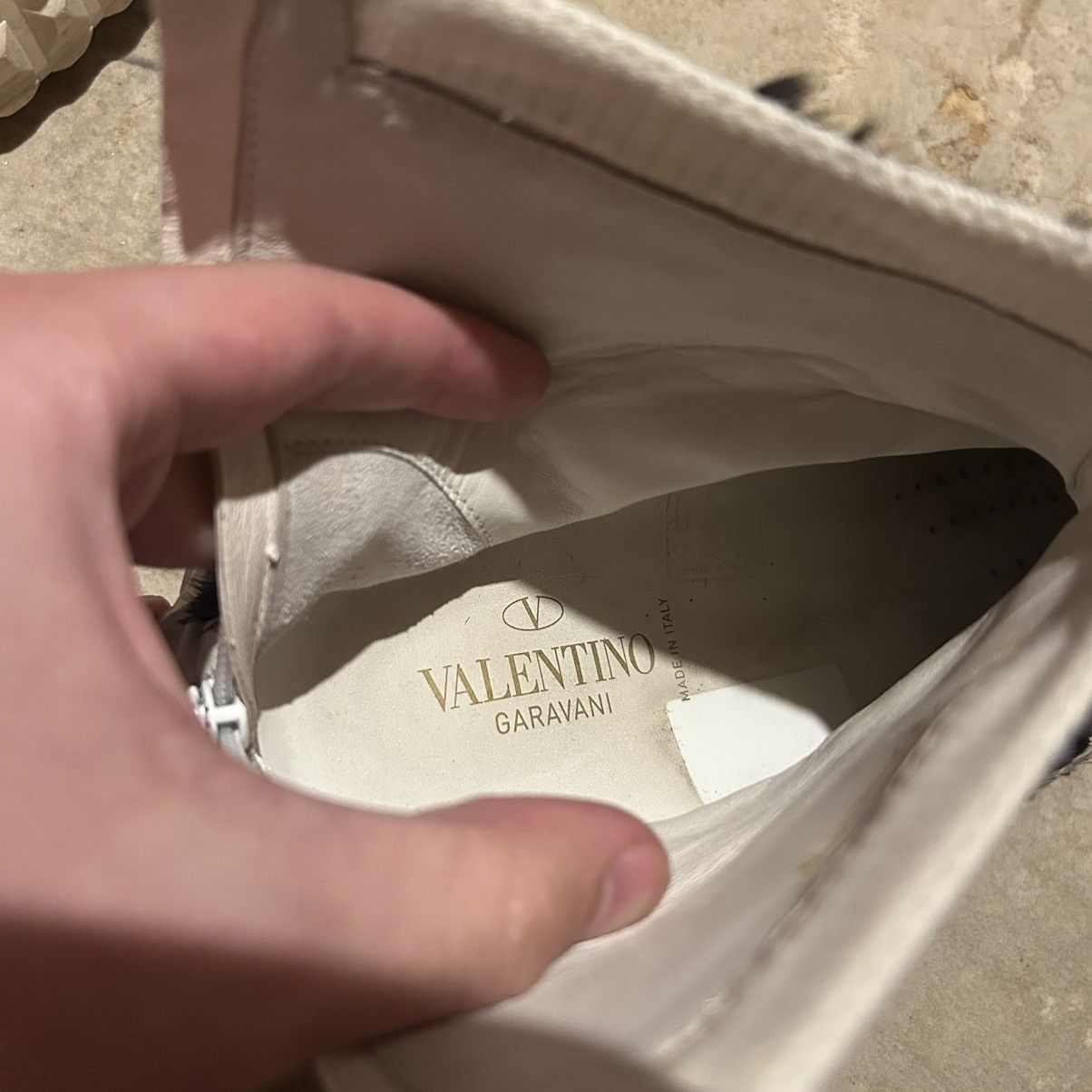 Designer × Valentino Valentino Garavani Feather Embellished Sneakers US 7.5 Size US 7.5 / EU 40-41 - 15 Thumbnail