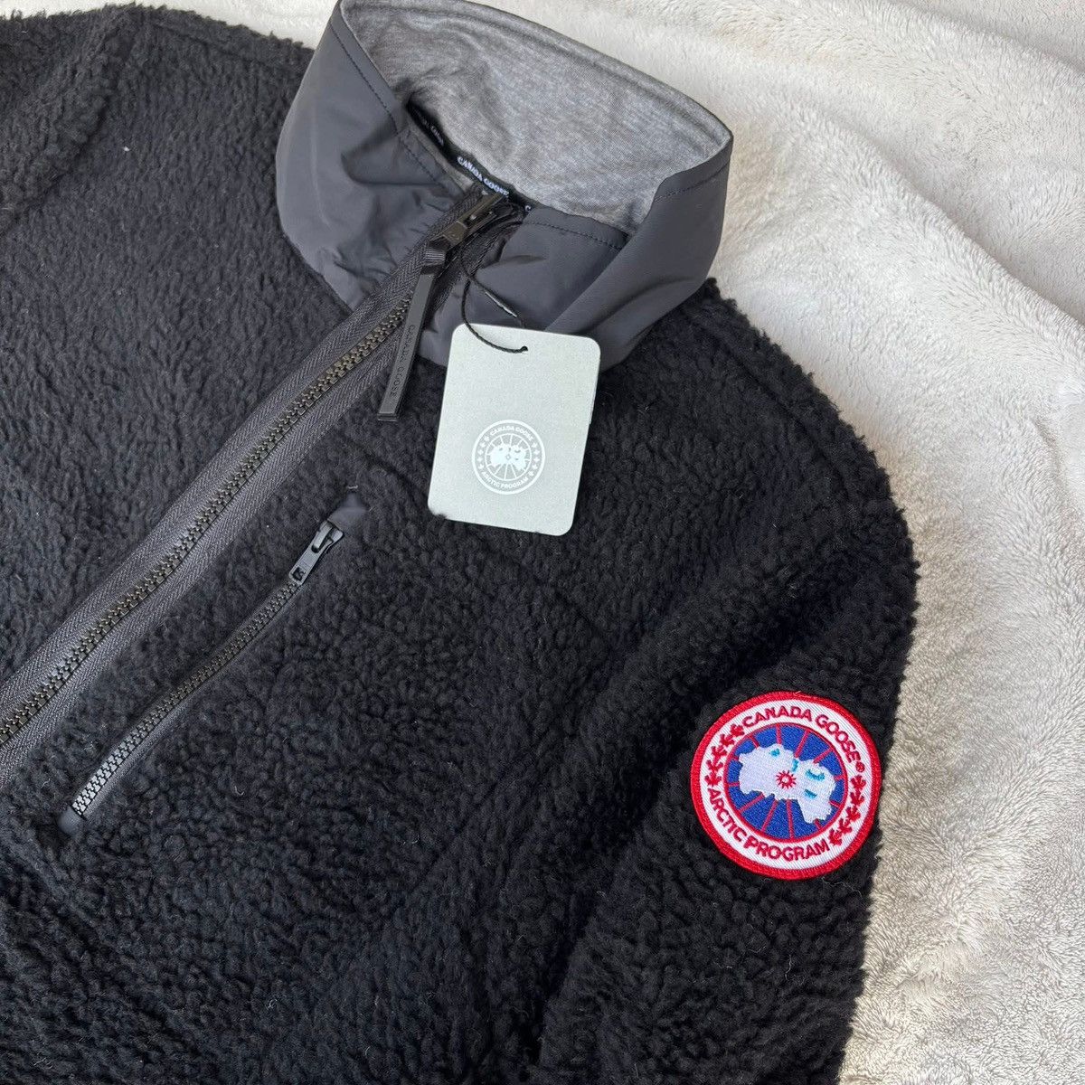 Canada Goose Canada Goose Renfrew Black Classic Badge Fleece Jacket Size US S / EU 44-46 / 1 - 2 Thumbnail
