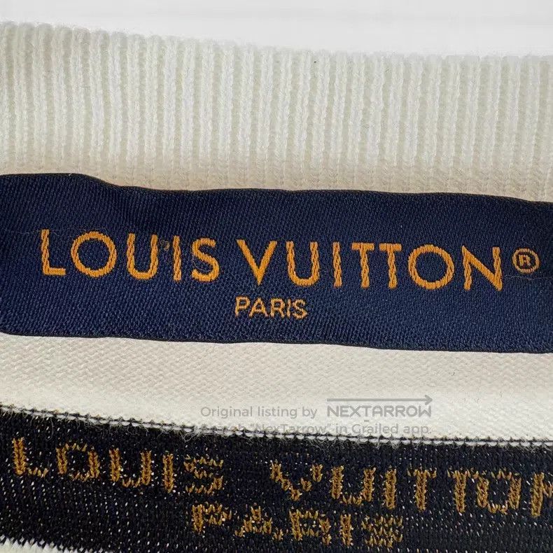 Louis Vuitton Louis Vuitton Paper airplane cartoon knit short sleeves Size US XXL / EU 58 / 5 - 6 Thumbnail
