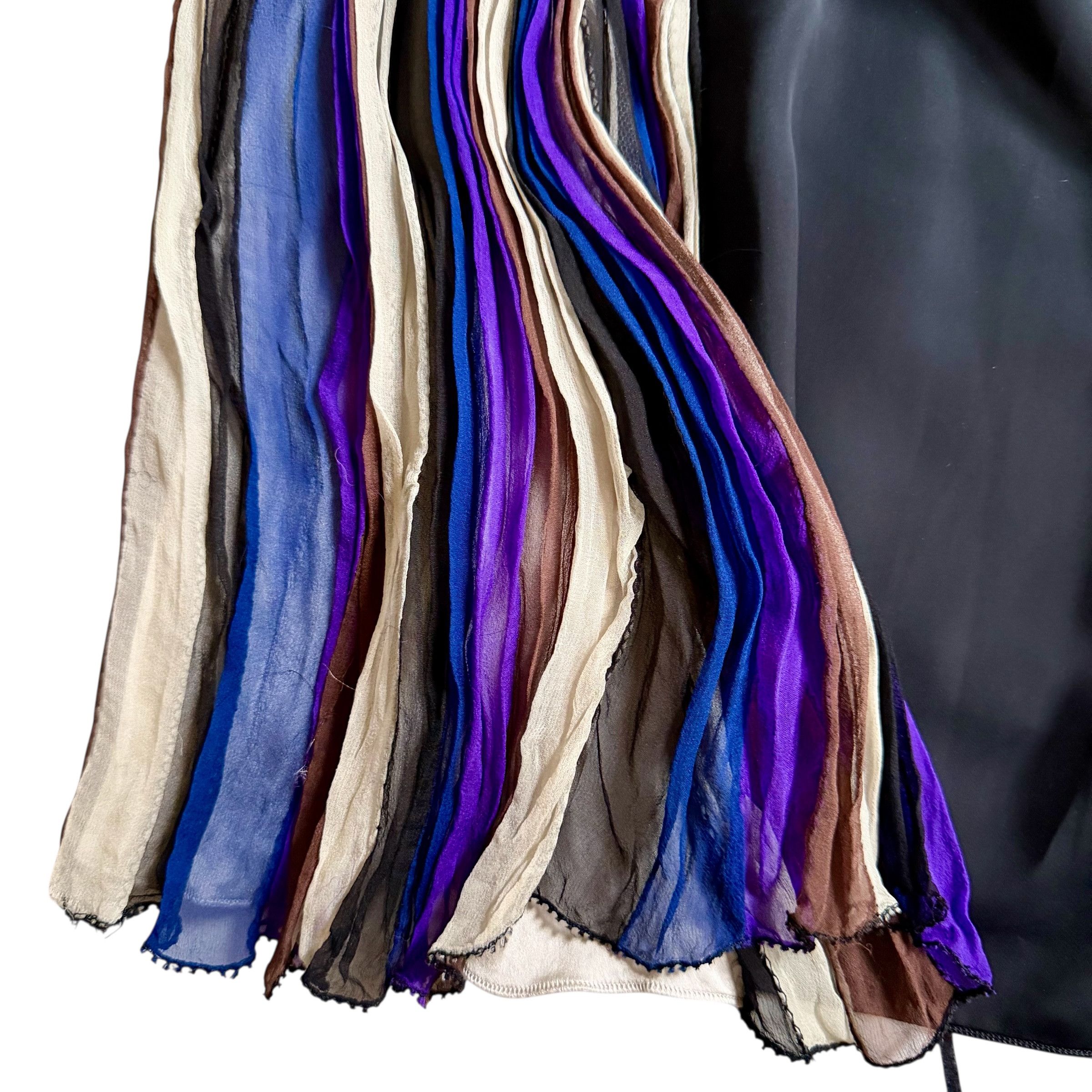 Bottega Veneta BOTTEGA VENETA AW2012 SILK DRESS Size XS / US 0-2 / IT 36-38 - 10 Thumbnail