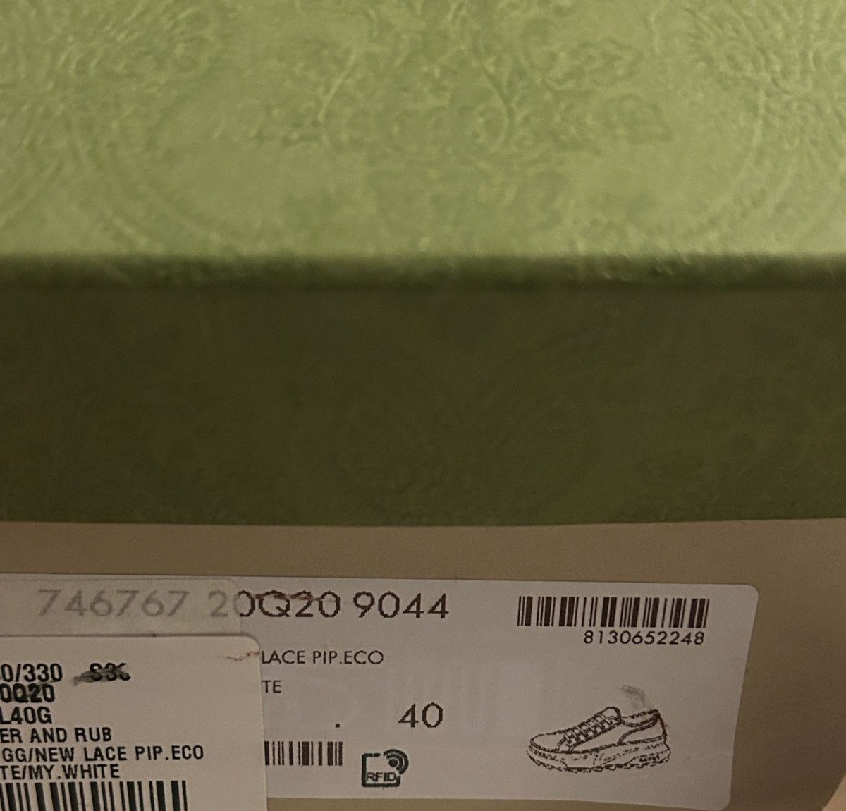 Gucci Gucci Tennis 1977 GG Logo Embroidery Sneaker Great White Size US 10 / IT 40 - 9 Thumbnail