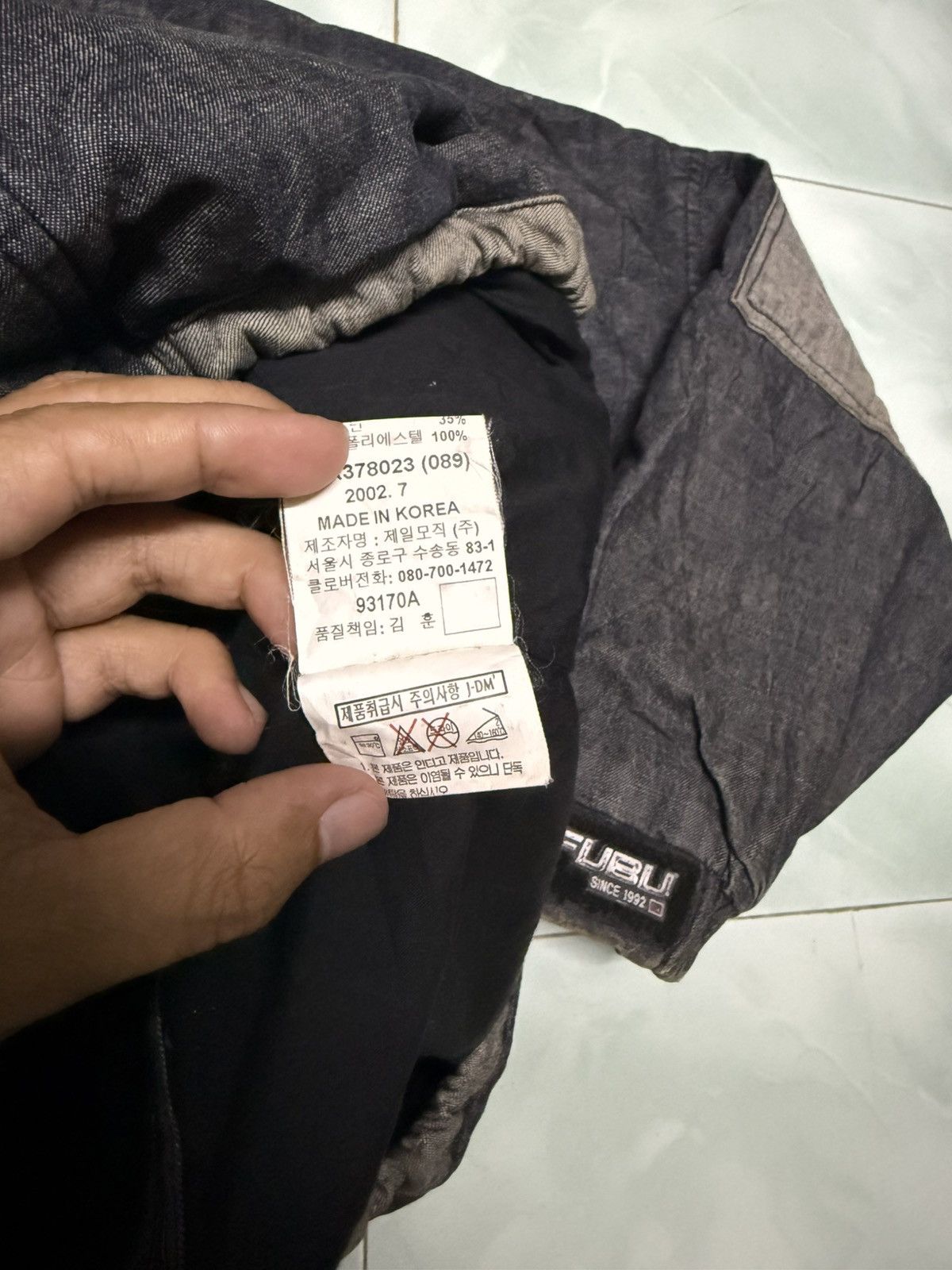 Fubu Fubu Denim Hoodie Jacket Size US L / EU 52-54 / 3 - 8 Thumbnail