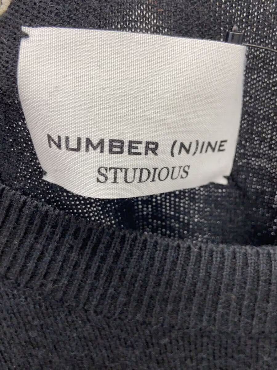 Number (N)ine Logo Knit Sweater Size US L / EU 52-54 / 3 - 3 Thumbnail