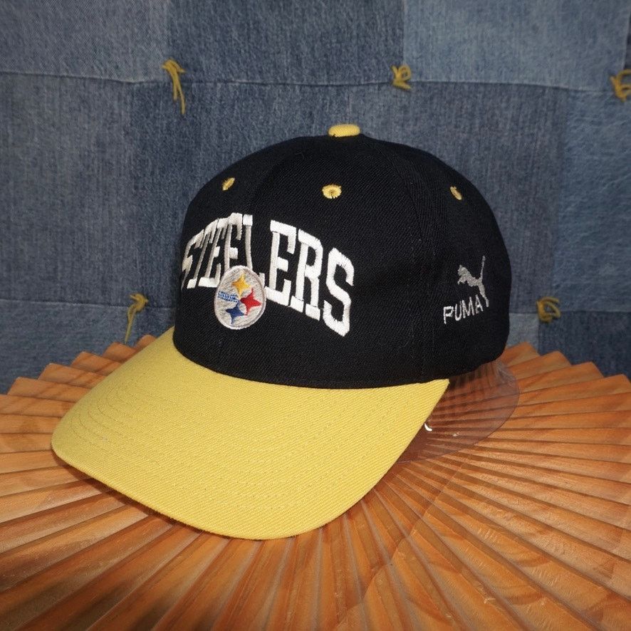 Puma OSFA - Vintage Y2K Steelers embroidered puma nfl 2000s hat Size ONE SIZE - 2 Thumbnail