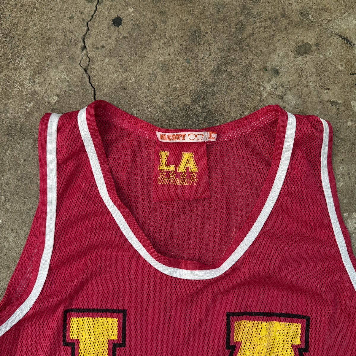 Other Alcott Los Angeles University Mesh Tank Top Size US L / EU 52-54 / 3 - 3 Thumbnail