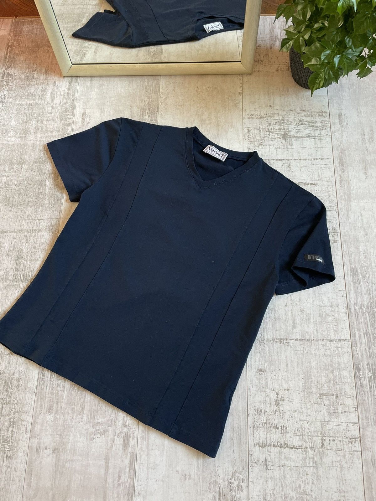 Versace × Vintage Versace Intensive Vintage Sportwear Y2K T-Shirt Size M / US 6-8 / IT 42-44 - 6 Thumbnail