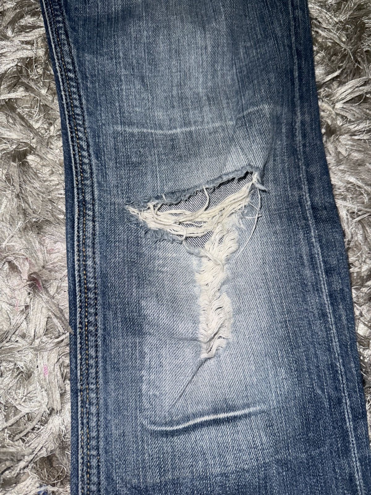 Diesel Archive Ripped Diesel Jeans Size US 29 - 3 Thumbnail