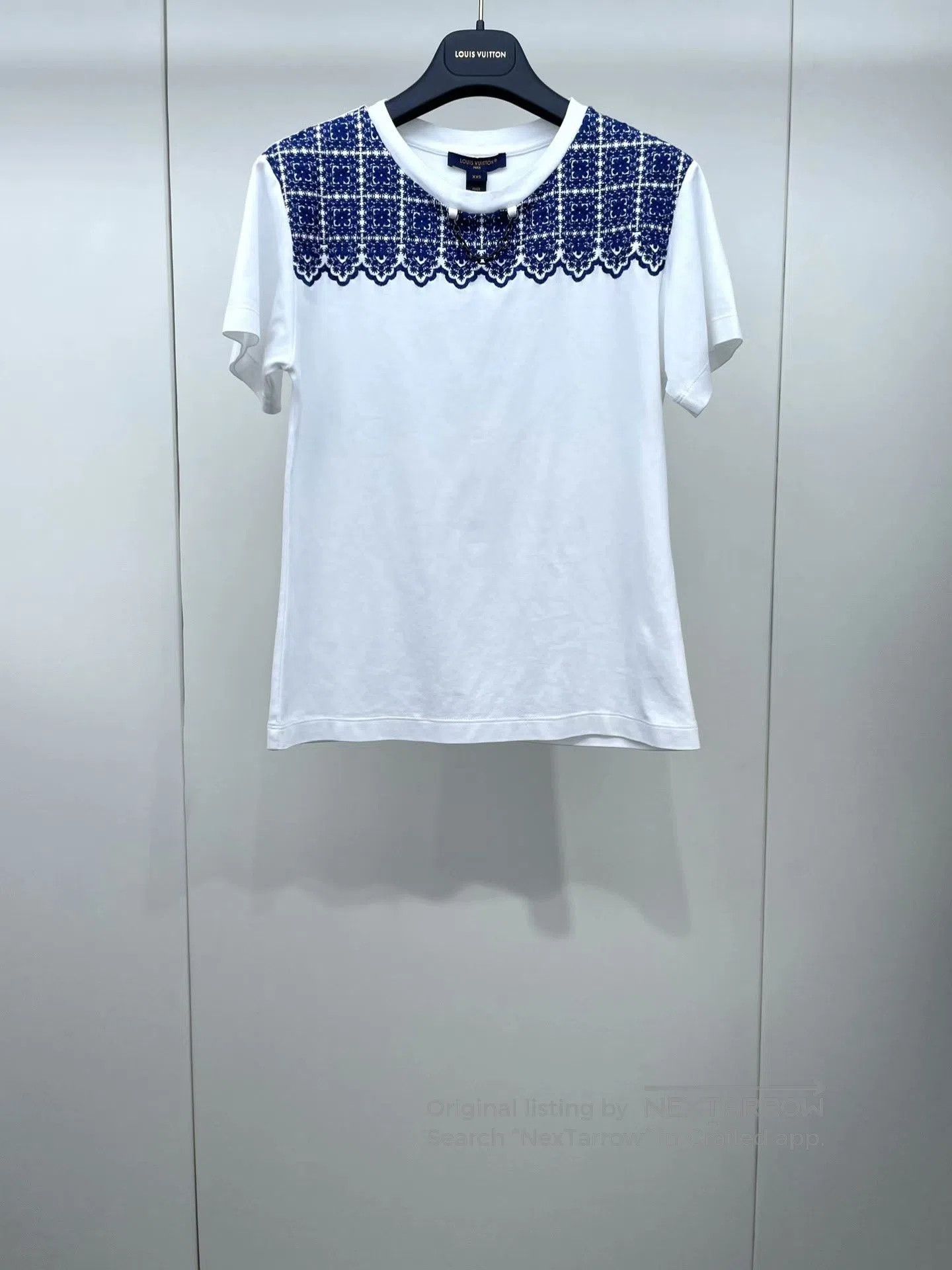 Louis Vuitton LV 2024 Embroidered Chain Short Sleeve. Size XXS / US 00 / IT 34 - 1 Thumbnail
