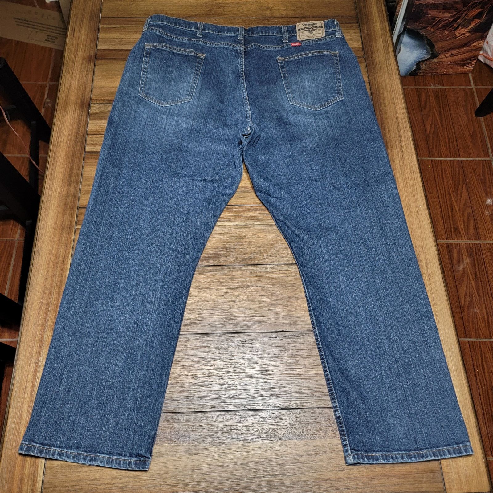 Wrangler Wrangler Relaxed Fit Jeans - Size 42 X 29 Size US 42 / EU 58 - 3 Thumbnail