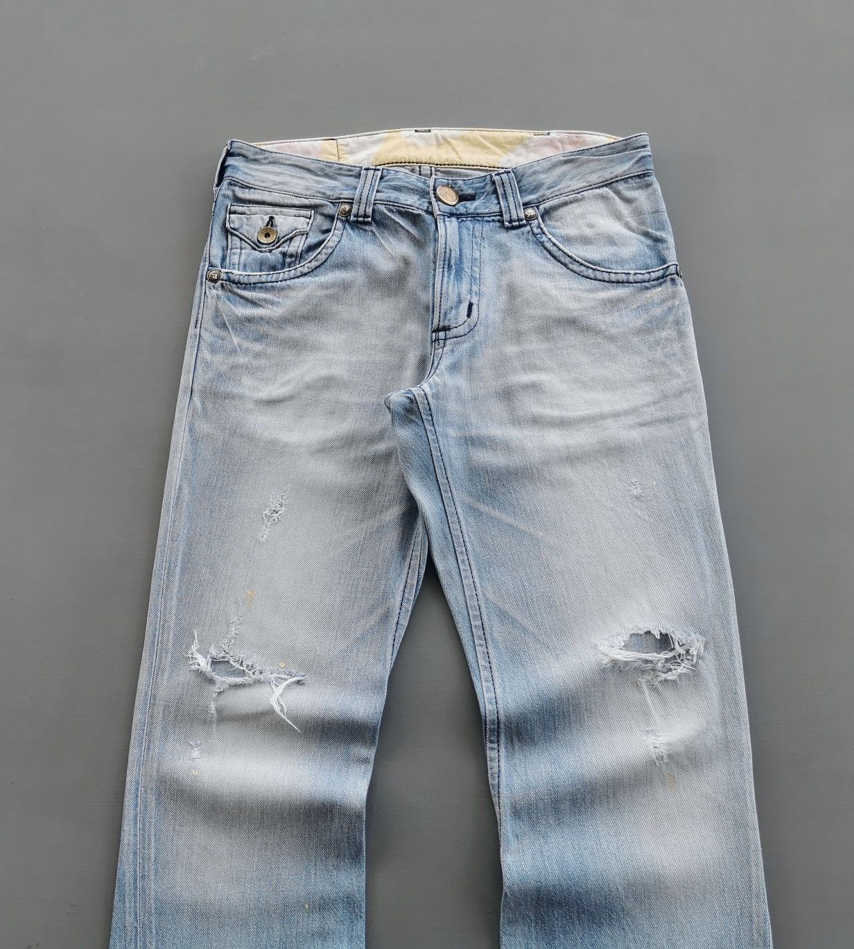 Edwin Bootcut Edwin BT5012 Blue Trip Denim Jeans Size US 33 - 3 Thumbnail