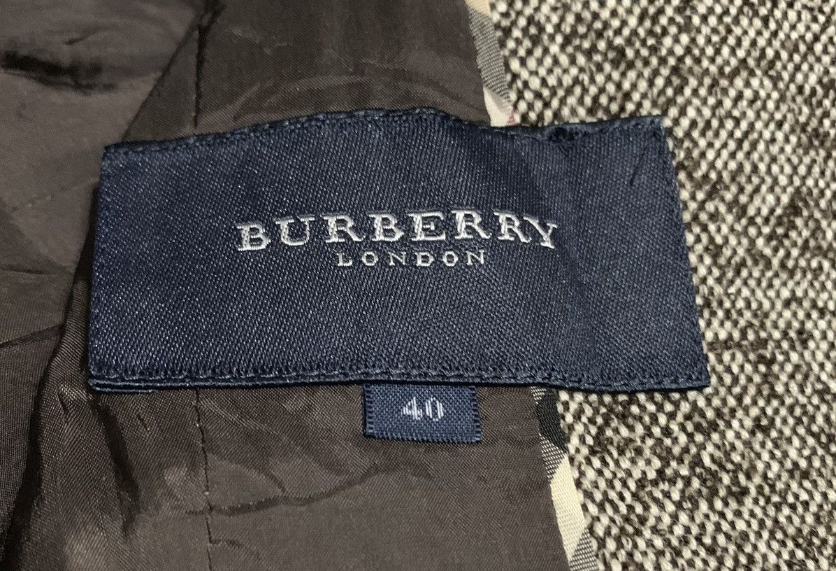 Burberry Vintage Burberry London Wool Jacket Nice Design Size S / US 4 / IT 40 - 8 Thumbnail