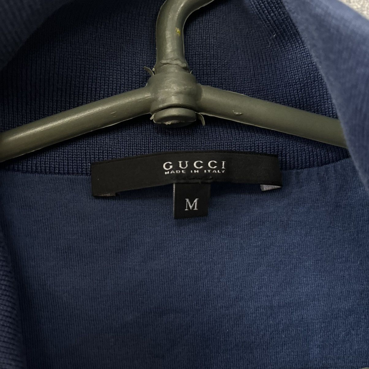 Gucci GUCCI zip sweater Blue Size US M / EU 48-50 / 2 - 12 Thumbnail