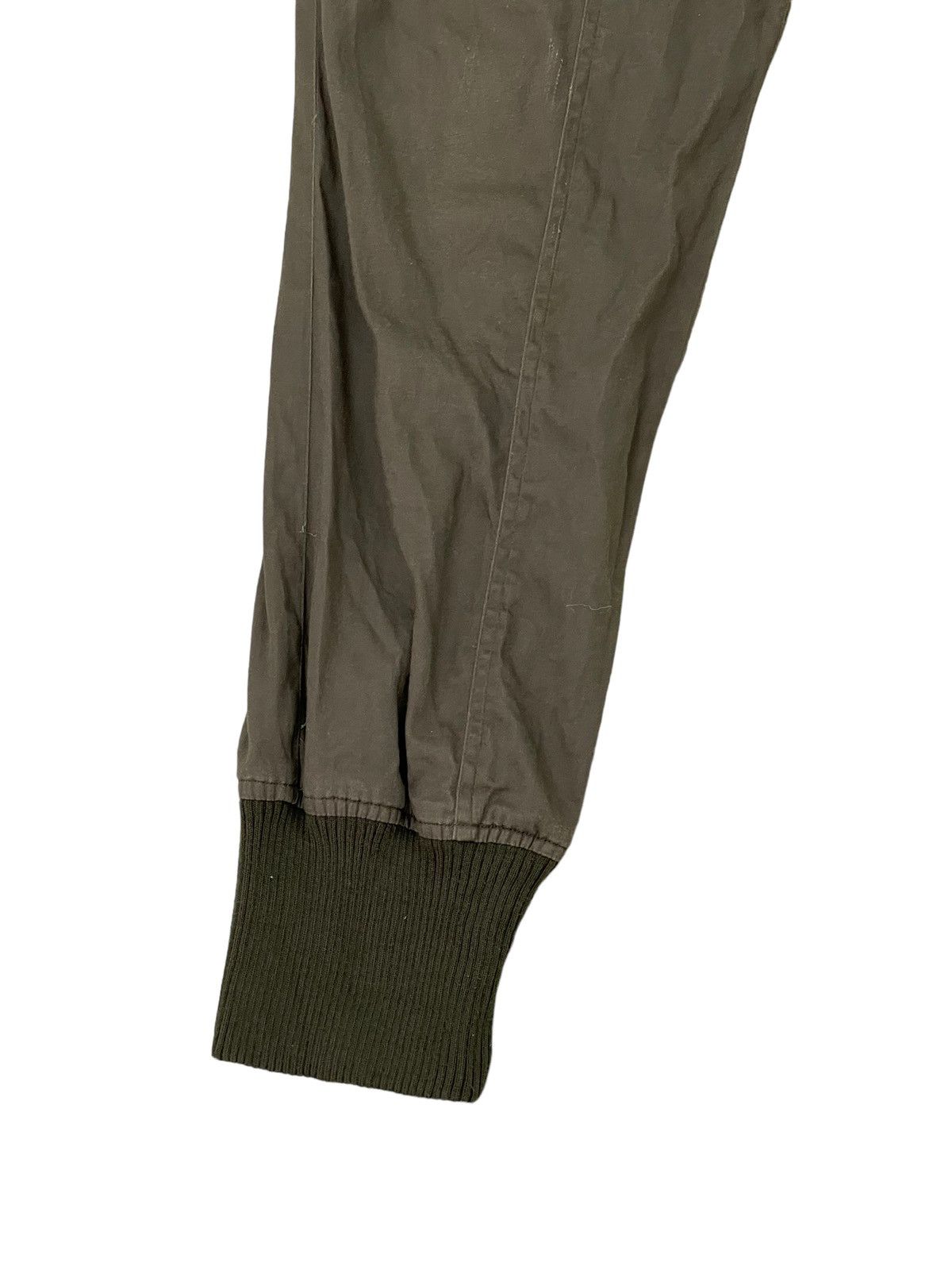 Japanese Brand Cargo Pant Black Baccara Stretch 6🟦9 Size US 31 - 2 Thumbnail