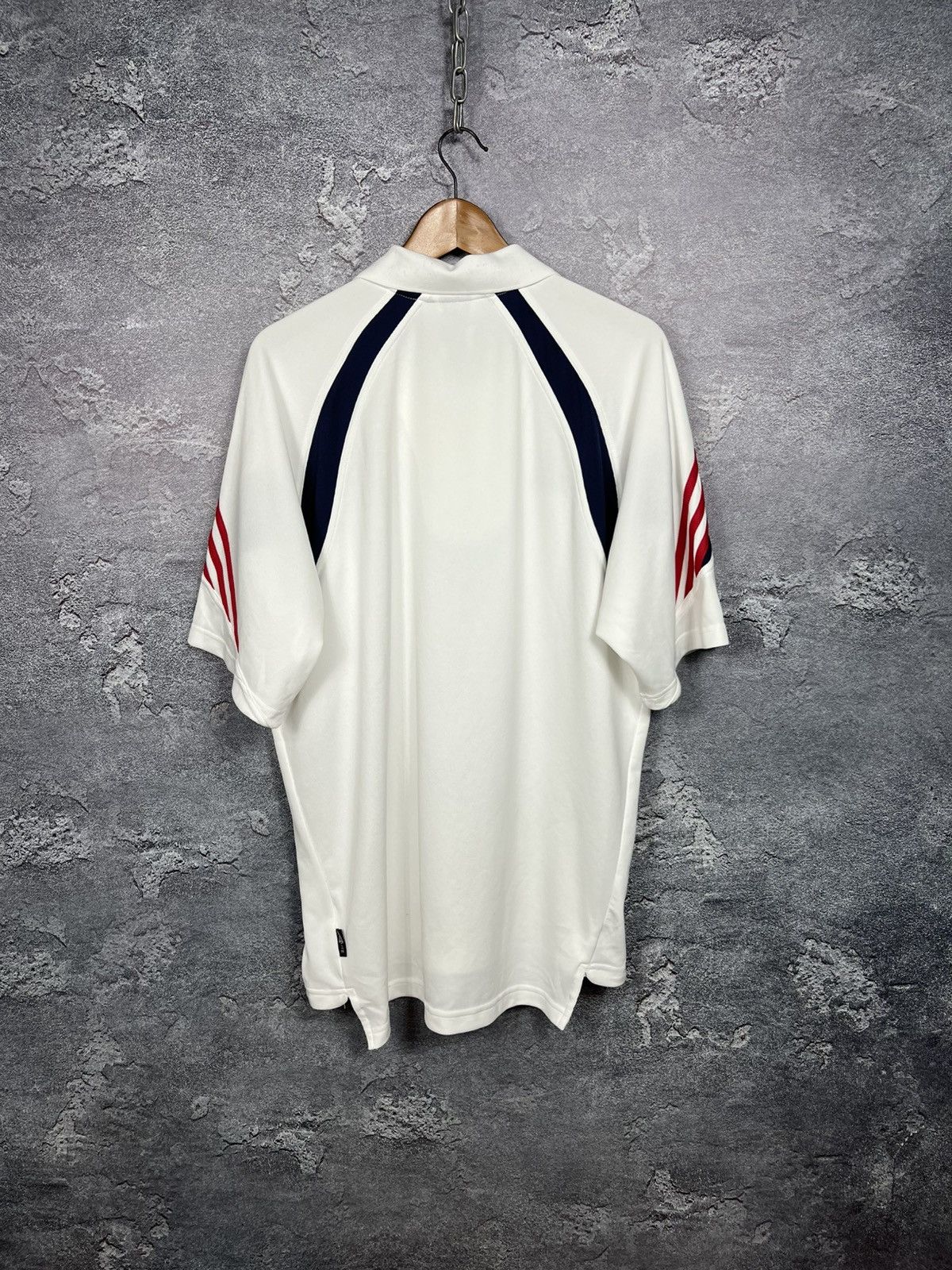 Adidas Vintage Adidas 2003/04 Bayer Training Jersey Polo Size US XL / EU 56 / 4 - 13 Thumbnail