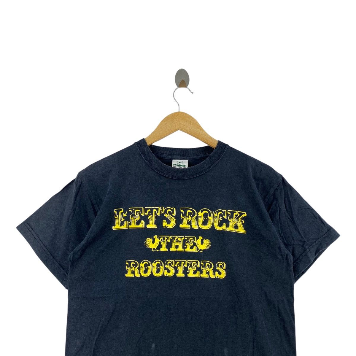 Other LETS ROCK The ROOSTER Fuji Rock Crew Print Black Short Size US S / EU 44-46 / 1 - 2 Thumbnail