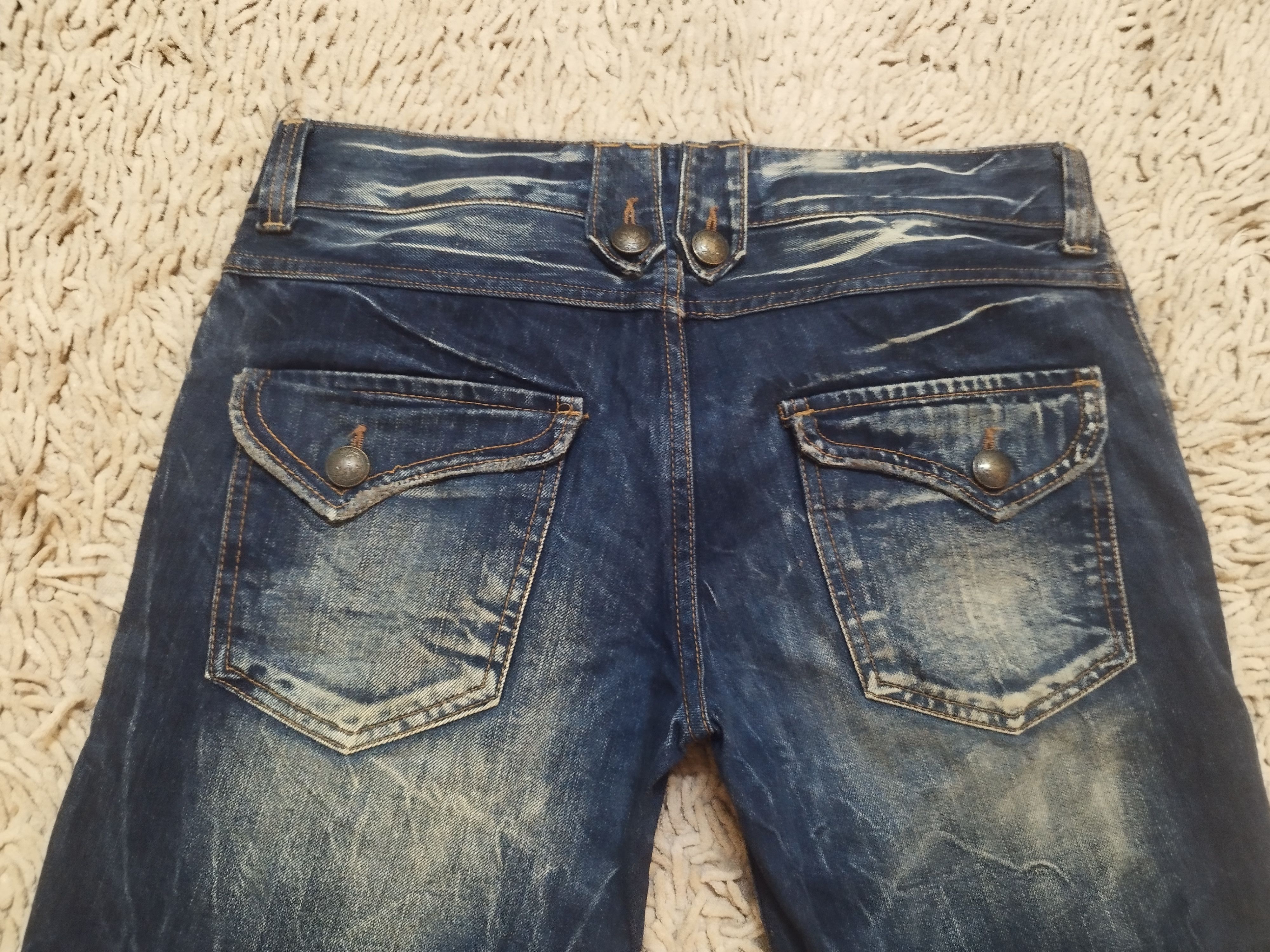 GOSTAR DE FUGA × If Six Was Nine × Japanese Brand Japanese brand rusty gold jeans nice design Size US 36 / EU 52 - 9 Thumbnail