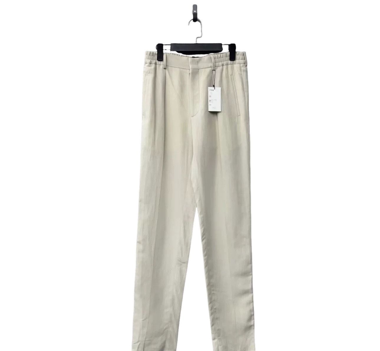 Fendi Fendi Logo Embroidered Linen Blend Casual Pants 46 Size US 30 / EU 46 - 1 Thumbnail