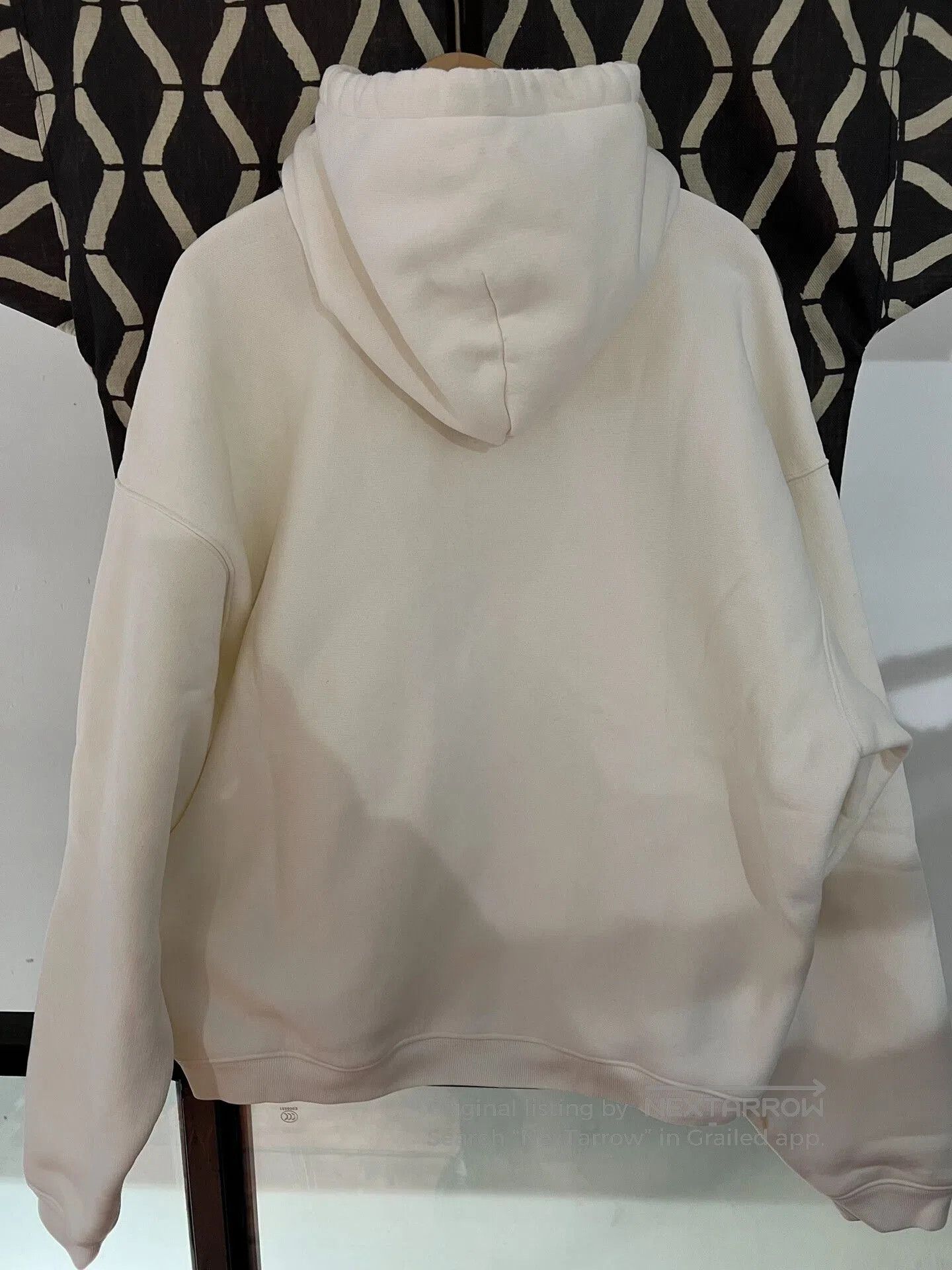Stussy stussy 80 relaxed hoodie in cream color. Size US L / EU 52-54 / 3 - 2 Thumbnail