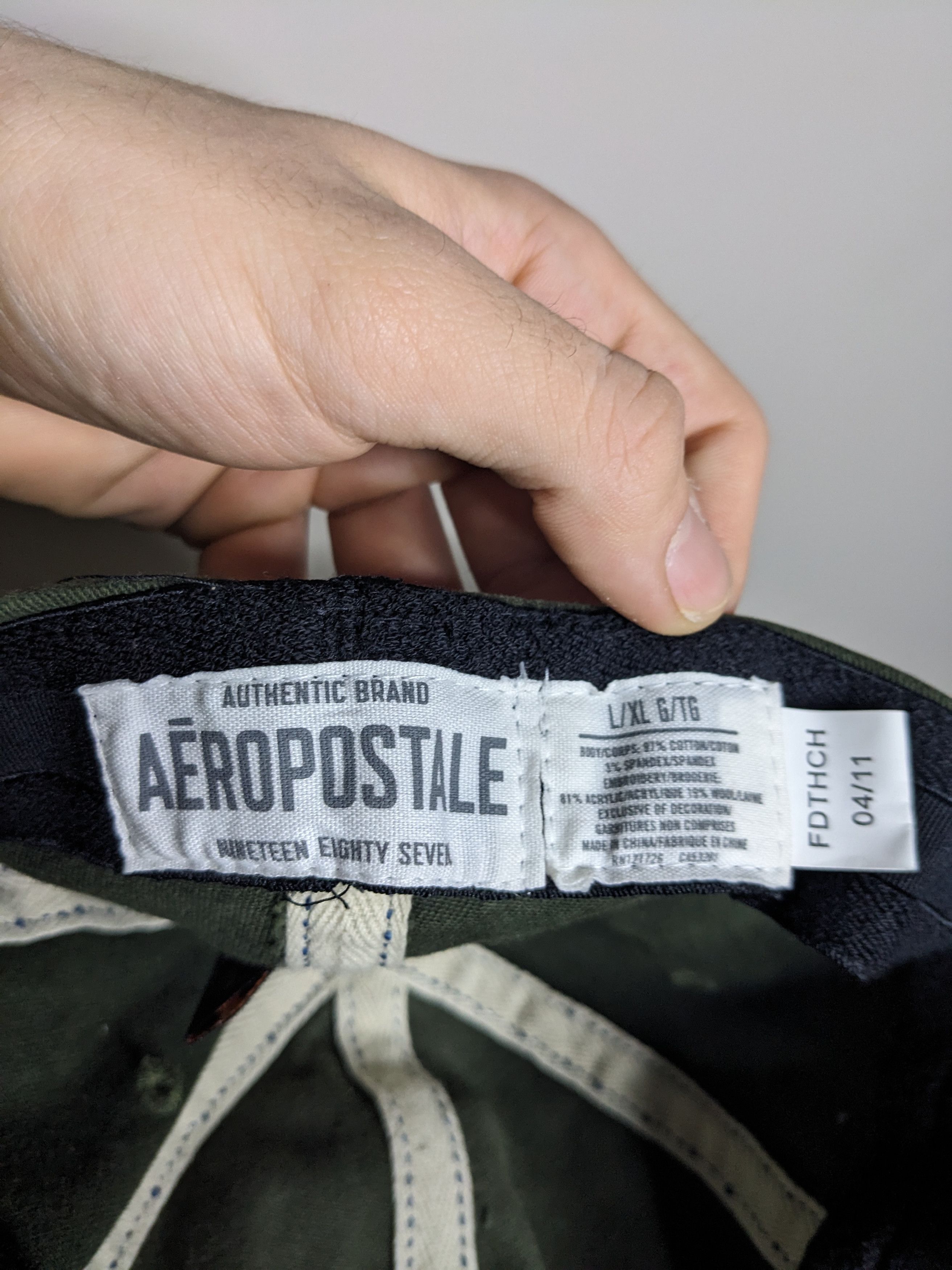 Aeropostale Aeropostale Y2K Spellout Logo Baseball Cap Sz L/XL Twill Hat Size ONE SIZE - 8 Thumbnail