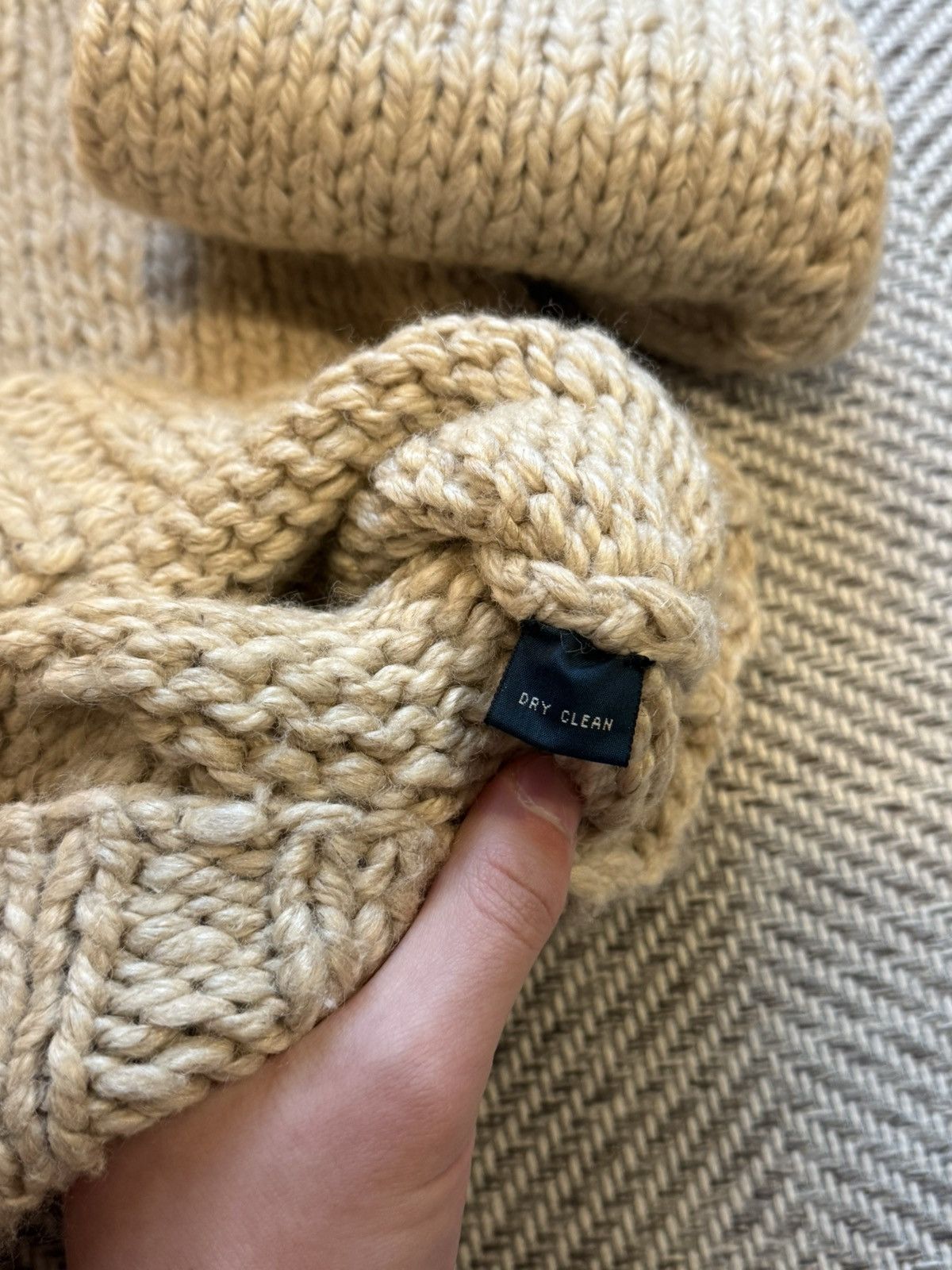 Polo Ralph Lauren Polo Ralph Lauren Hand-Knit Shawl Collar Sweater Size US XL / EU 56 / 4 - 6 Thumbnail