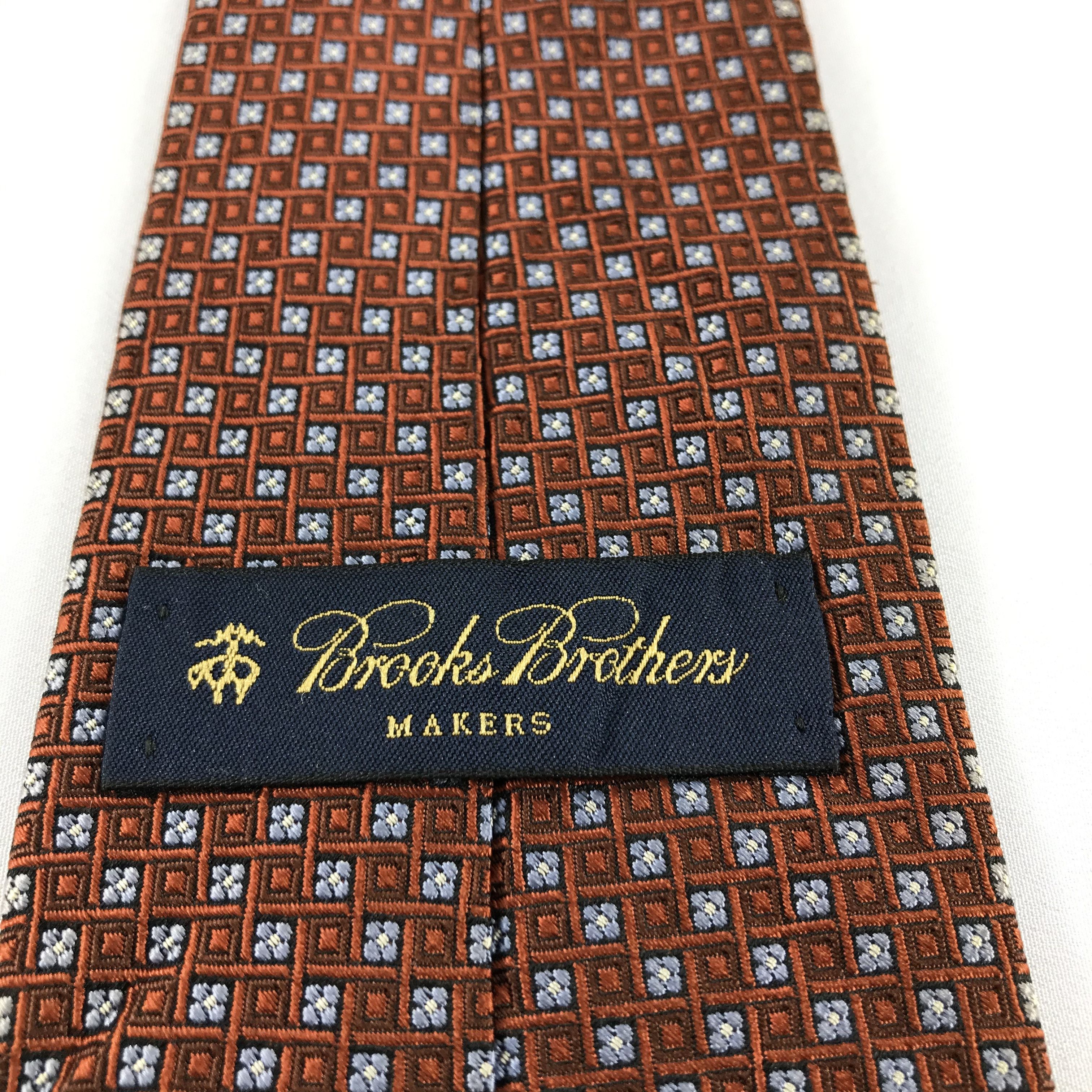 Brooks Brothers Vintage Brooks Brothers Silk Neck Ties T8 Size ONE SIZE - 2 Thumbnail